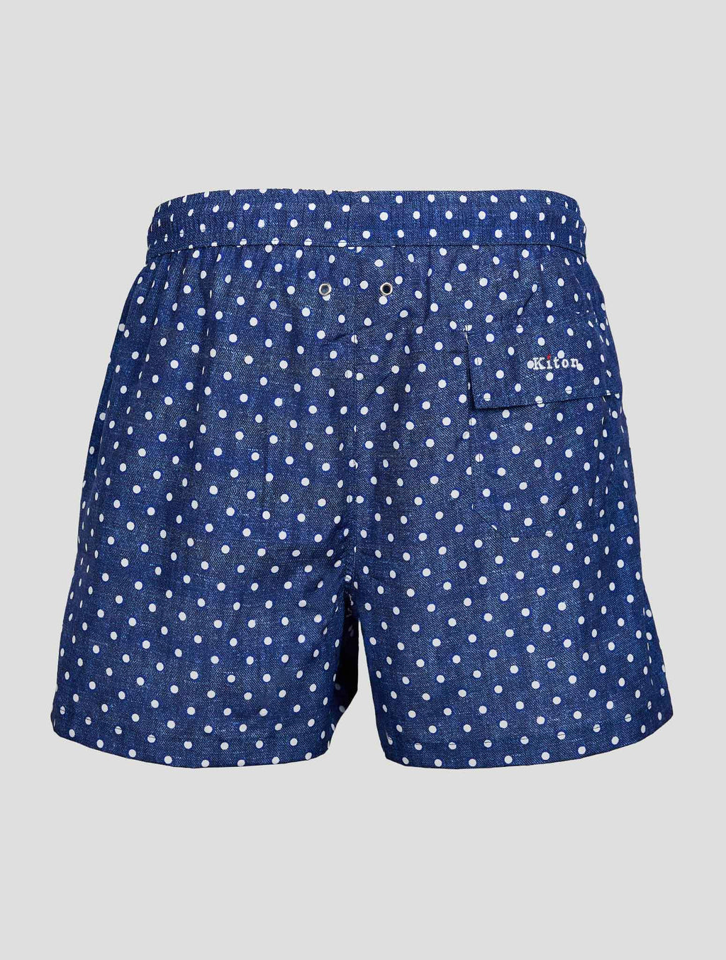 Blue White PL Swim Trunks 3