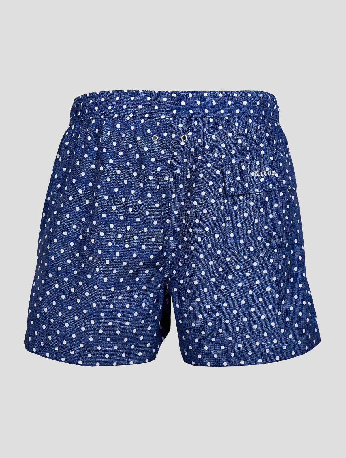 Blue White PL Swim Trunks 3