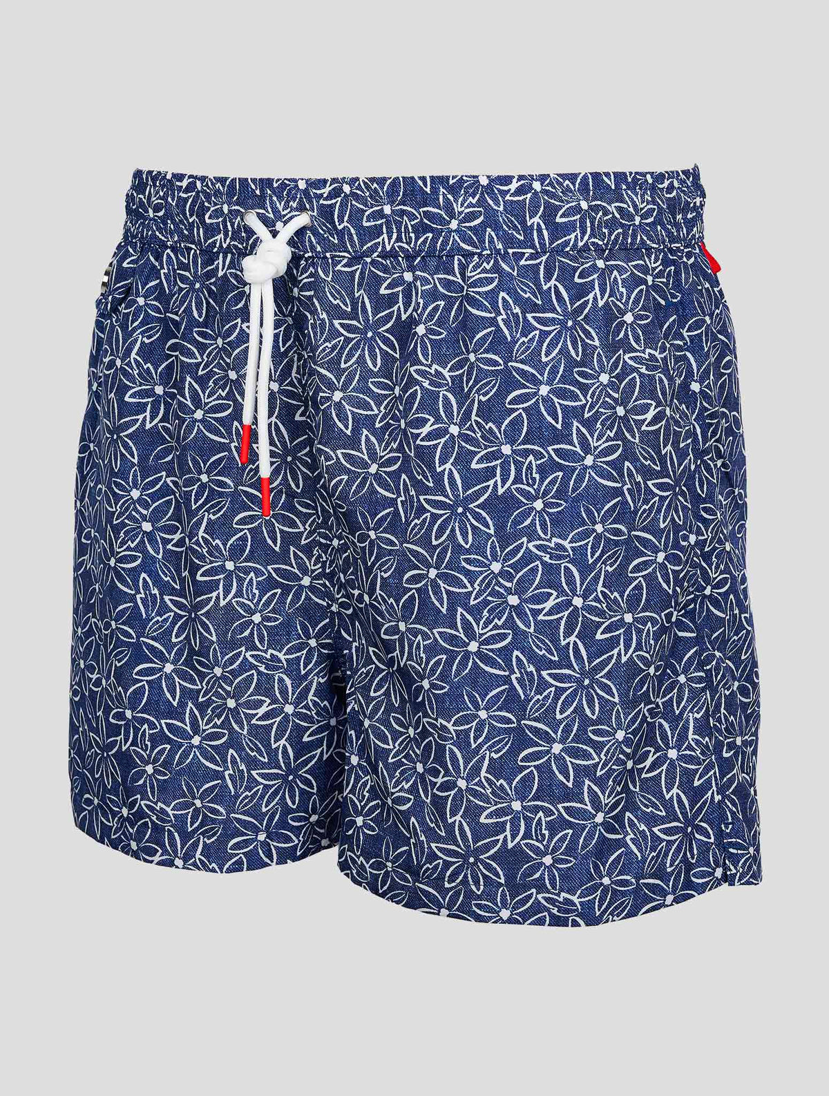 Blue White PL Swim Trunks 2