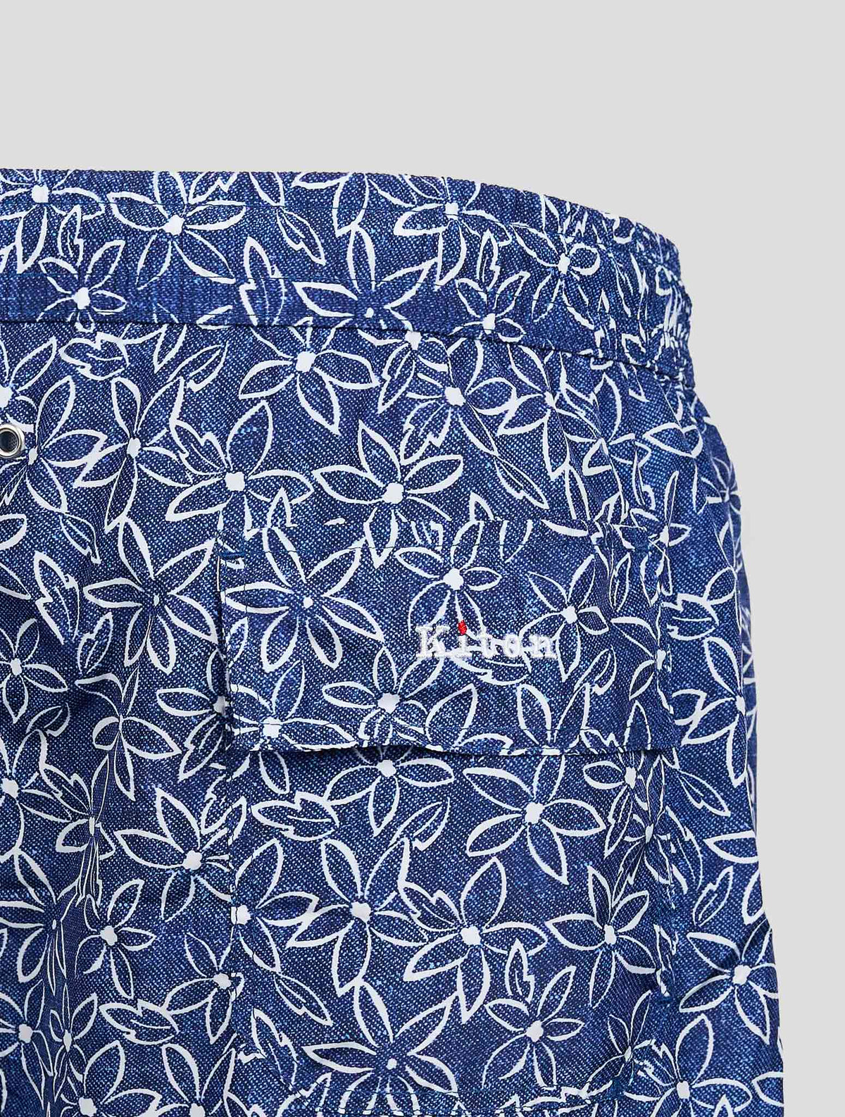 Blue White PL Swim Trunks 4