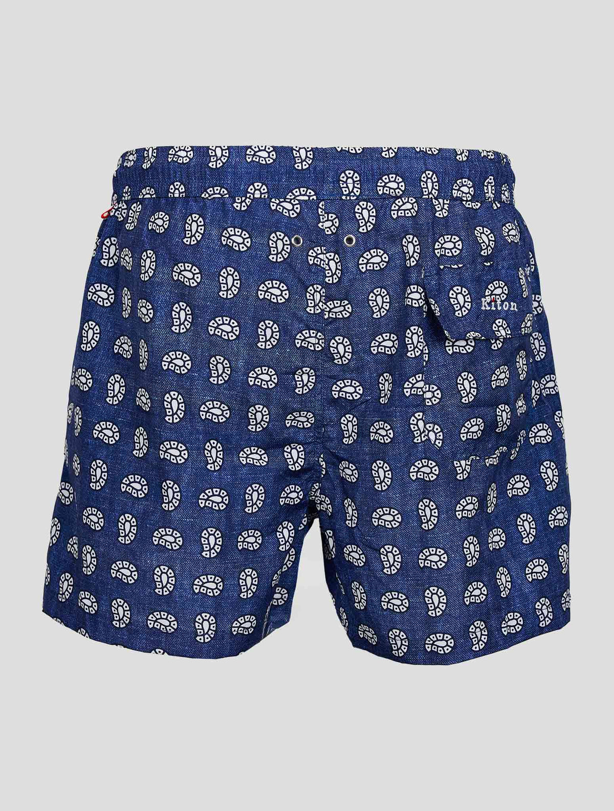 Blue White PL Swim Trunks 3