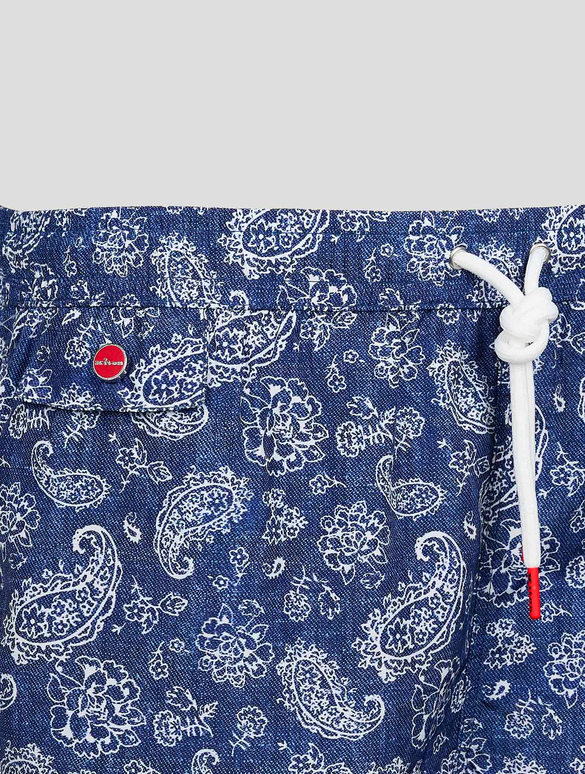 Blue White PL Swim Trunks 4