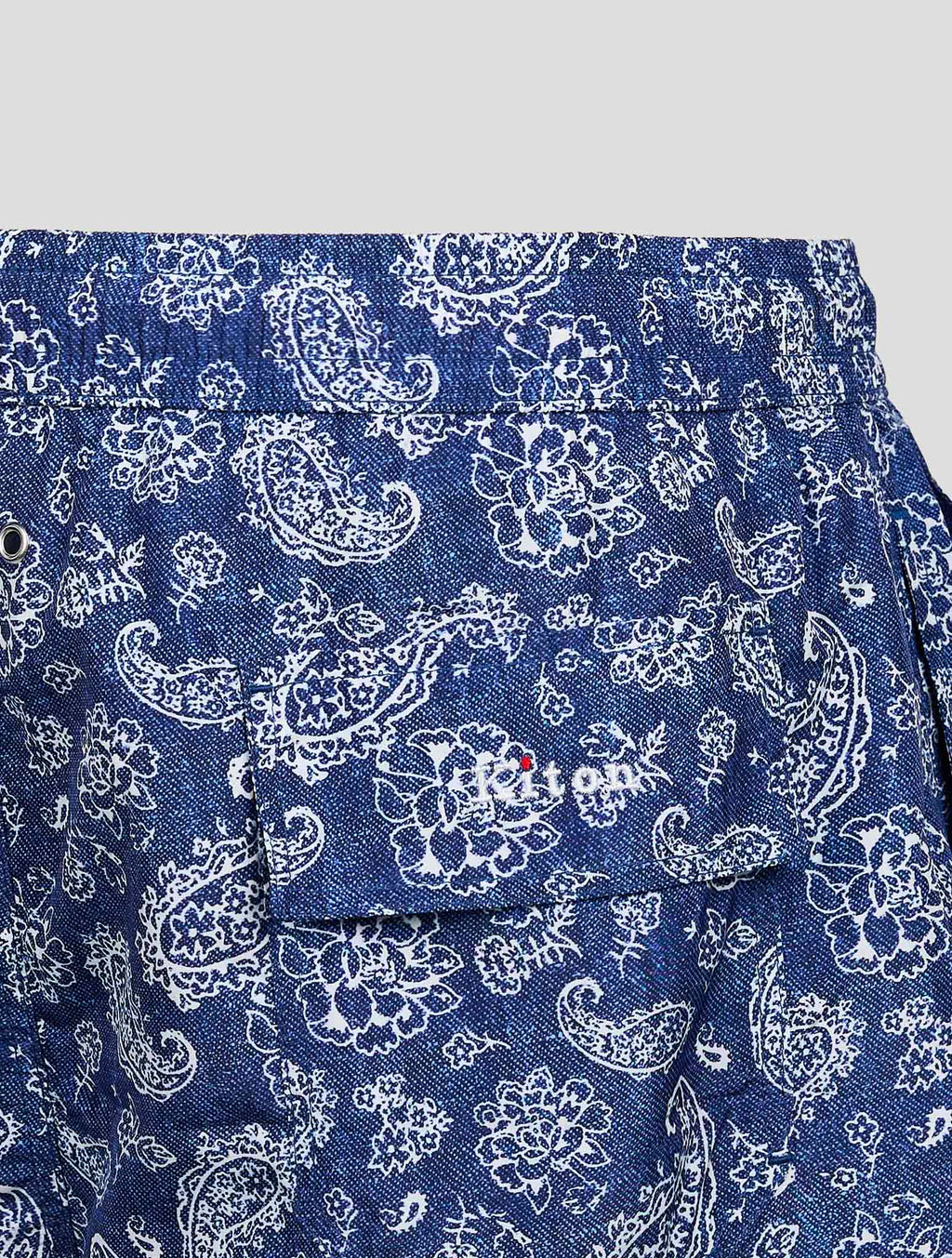 Blue White PL Swim Trunks 5