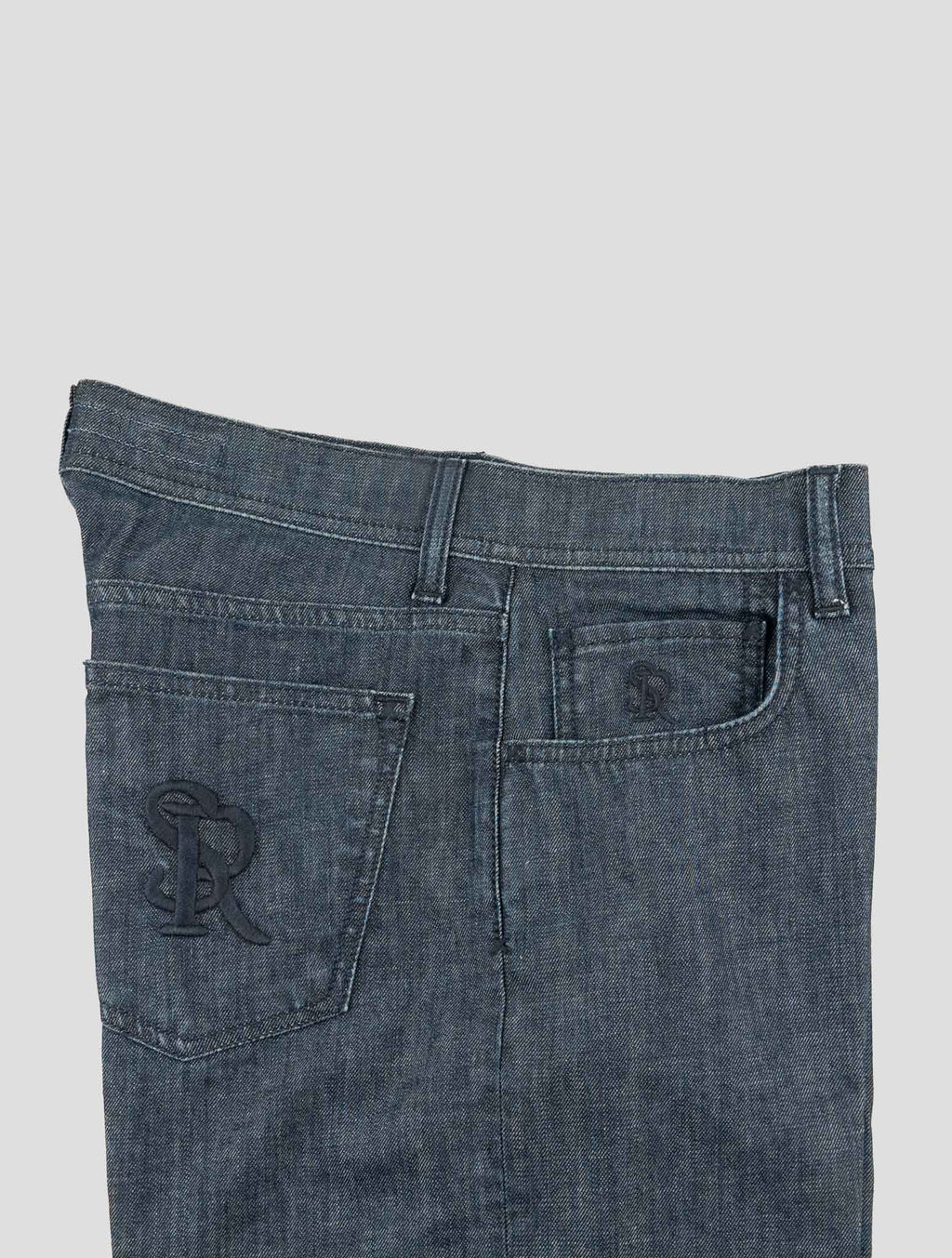 Stefano Ricci Blue Cotton Ea Jeans 3