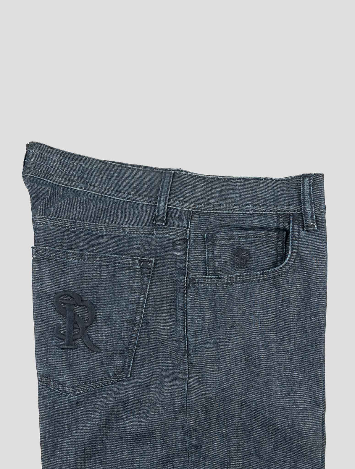 Stefano Ricci Blue Cotton Ea Jeans 3