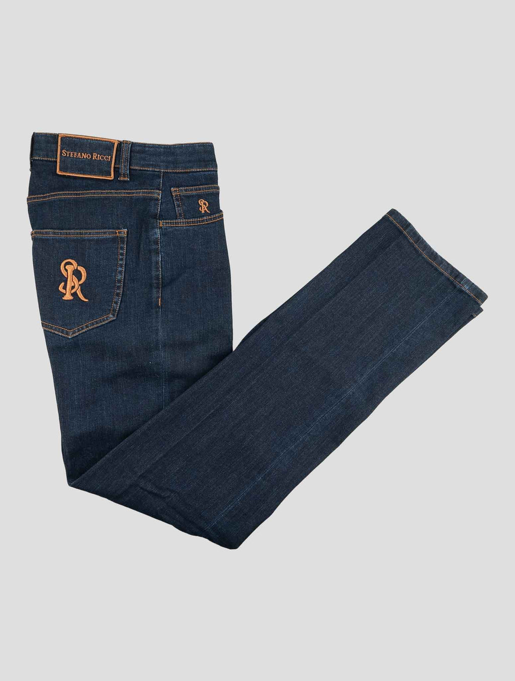 Stefano Ricci Blue Cotton Ea Jeans 1