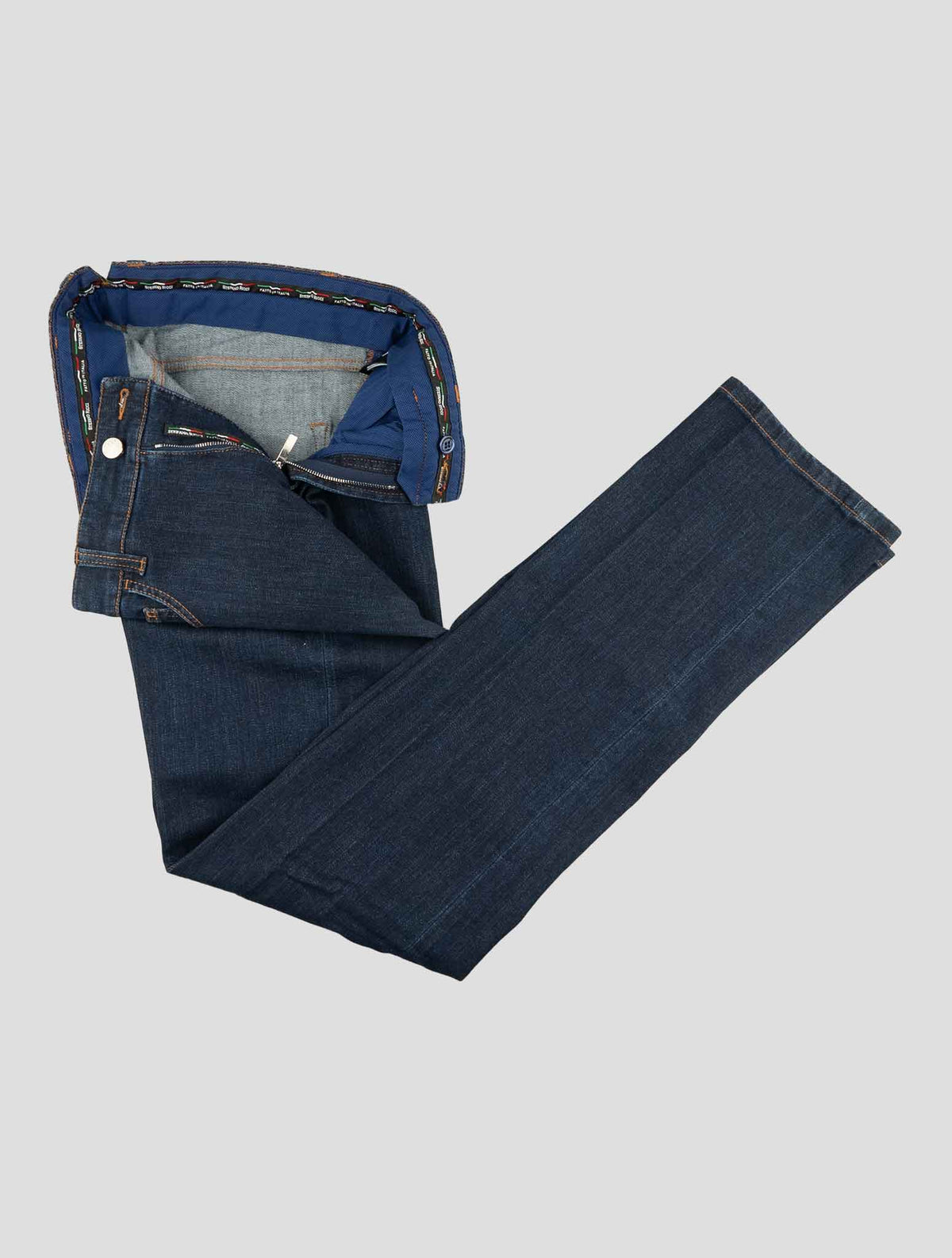Stefano Ricci Blue Cotton Ea Jeans 2