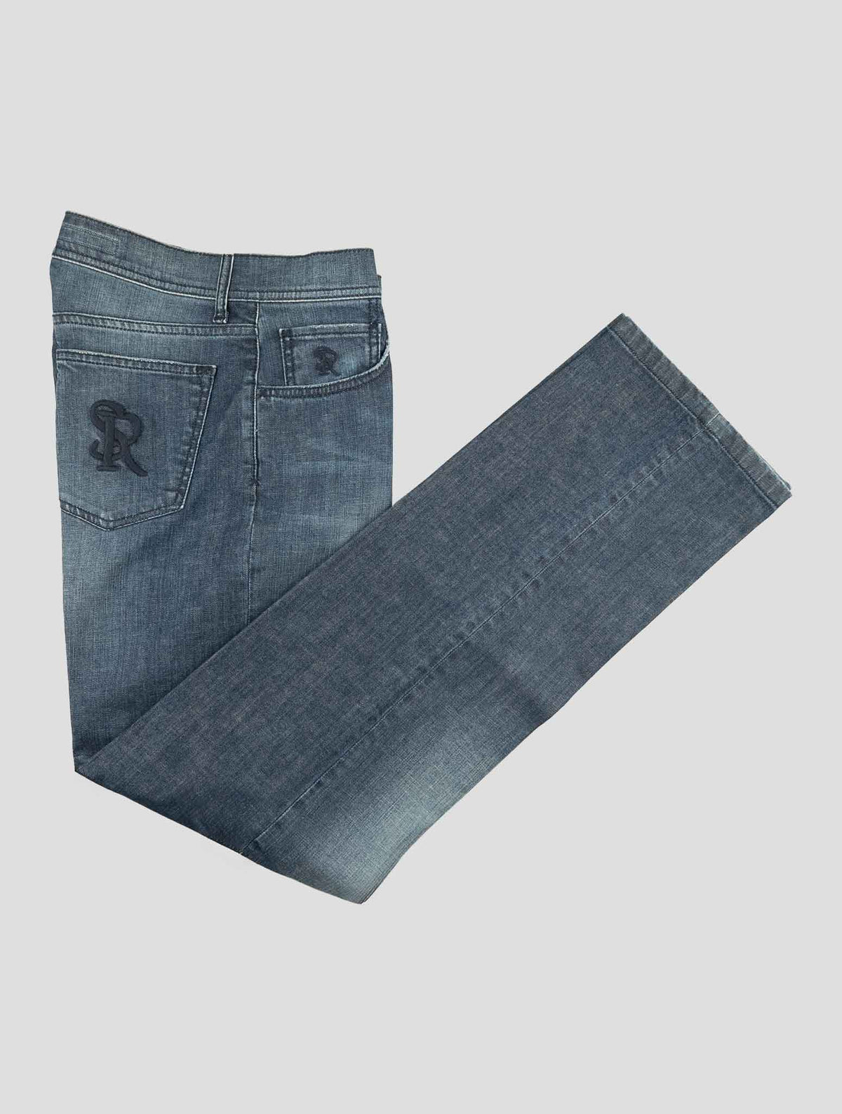 Stefano Ricci Blue Cotton Ea Jeans 1
