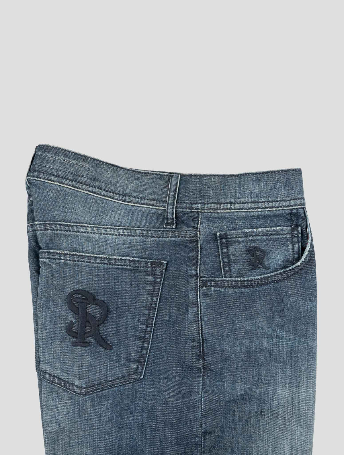 Stefano Ricci Blue Cotton Ea Jeans 3