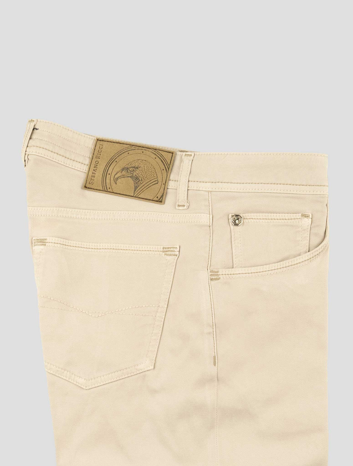 Stefano Ricci Gray Lyocell Cotton  Ea Jeans 3