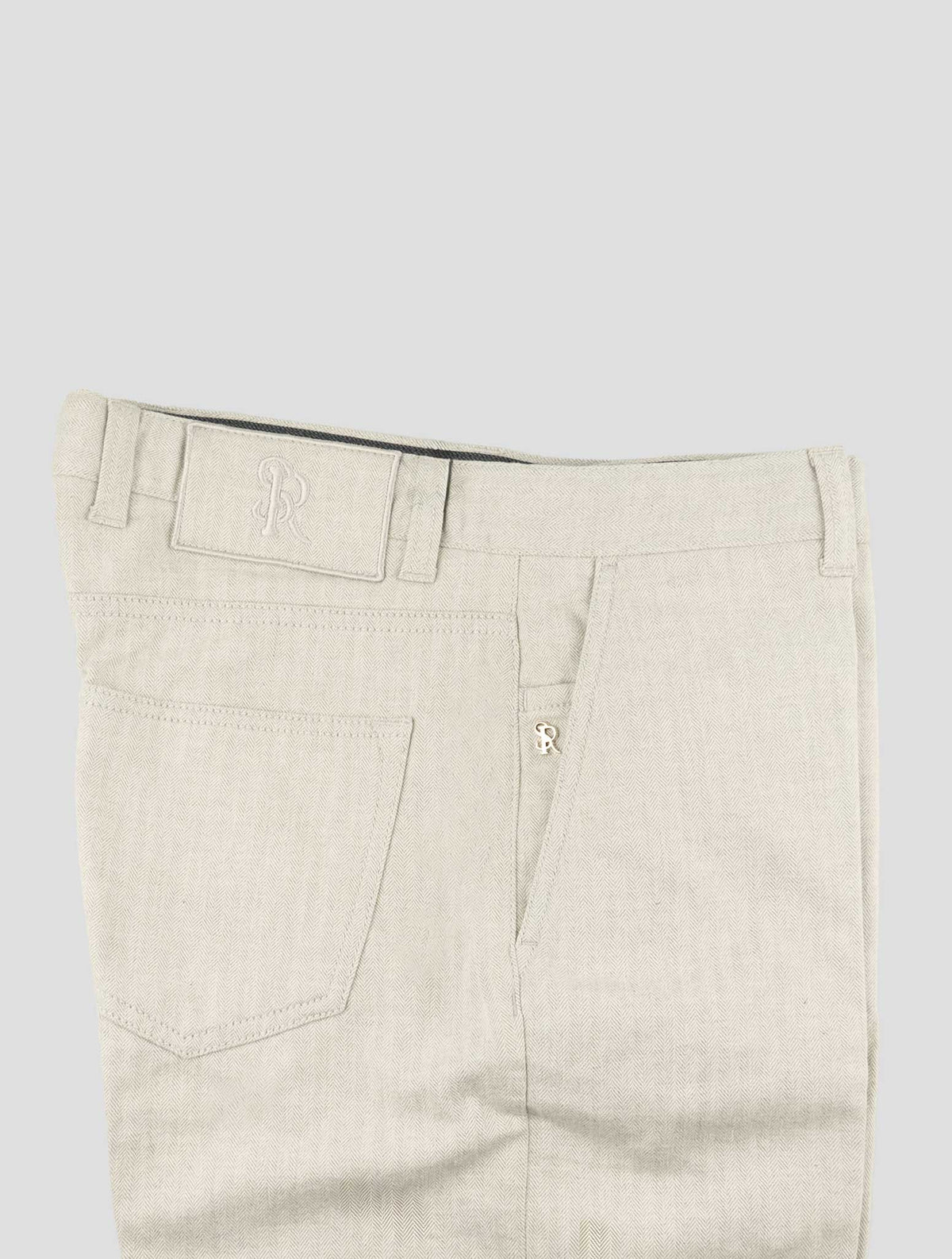 Stefano Ricci Gray Cotton Pants 3