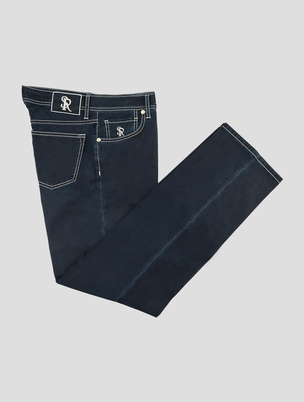 Stefano Ricci Blue Cotton Ea Jeans 1