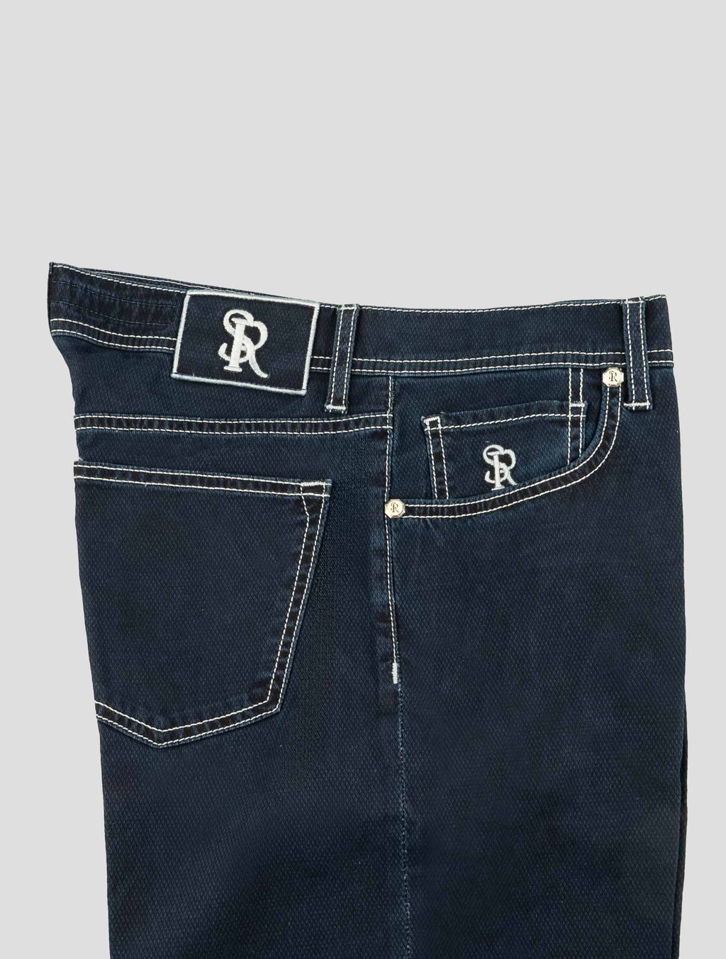 Stefano Ricci Blue Cotton Ea Jeans 3