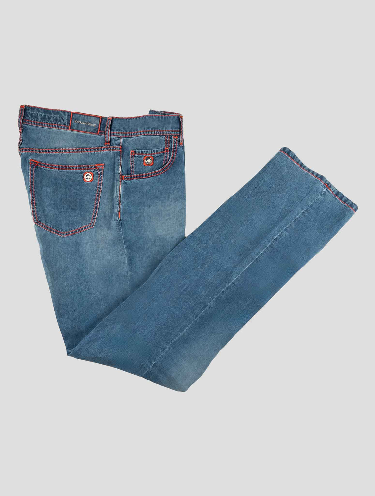 Stefano Ricci Blue Lyocell Jeans 1