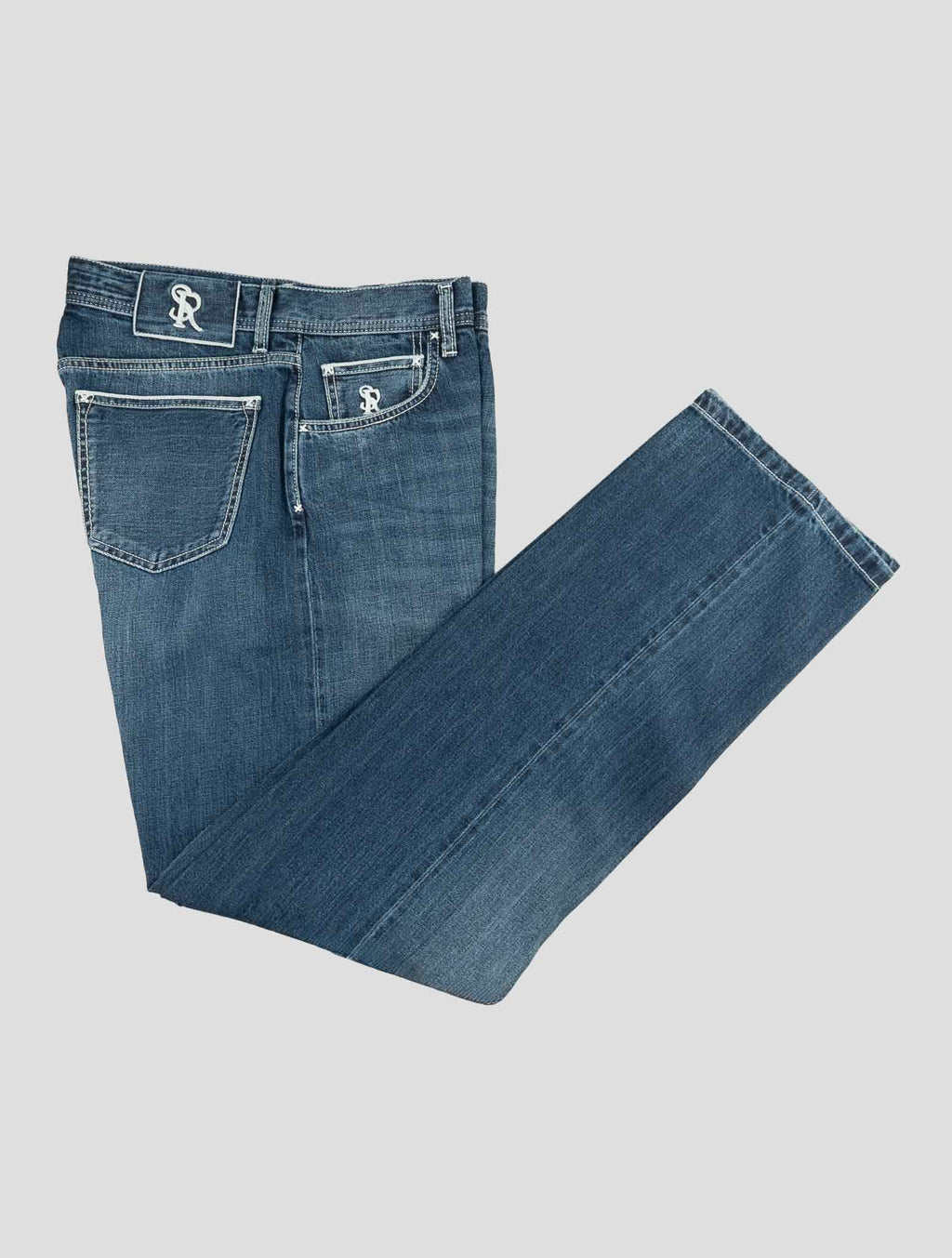 Stefano Ricci Blue Cotton Jeans 1