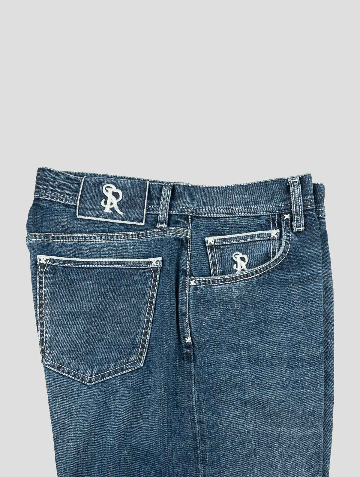 Stefano Ricci Blue Cotton Jeans 3