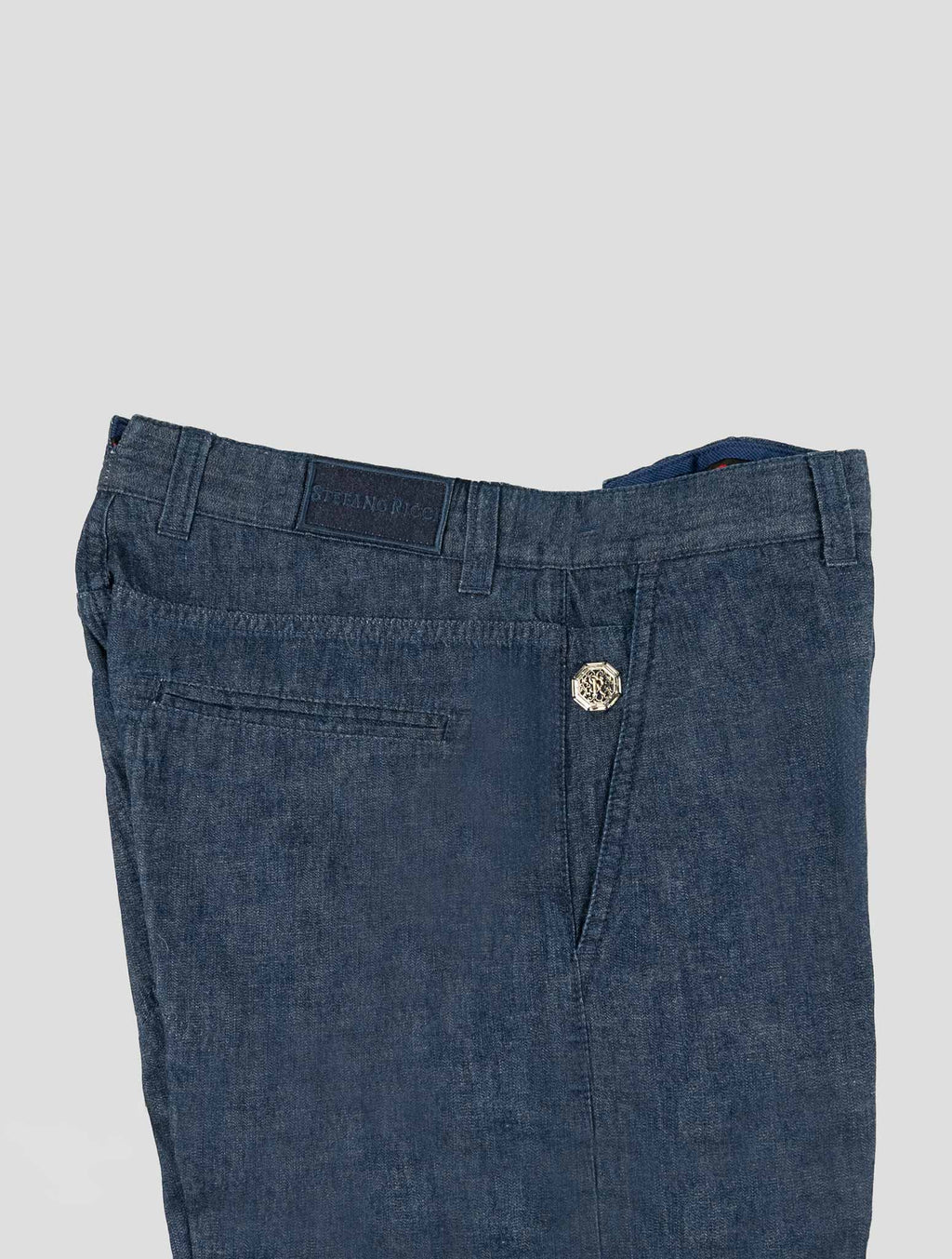 Stefano Ricci Blue Cotton Jeans 3