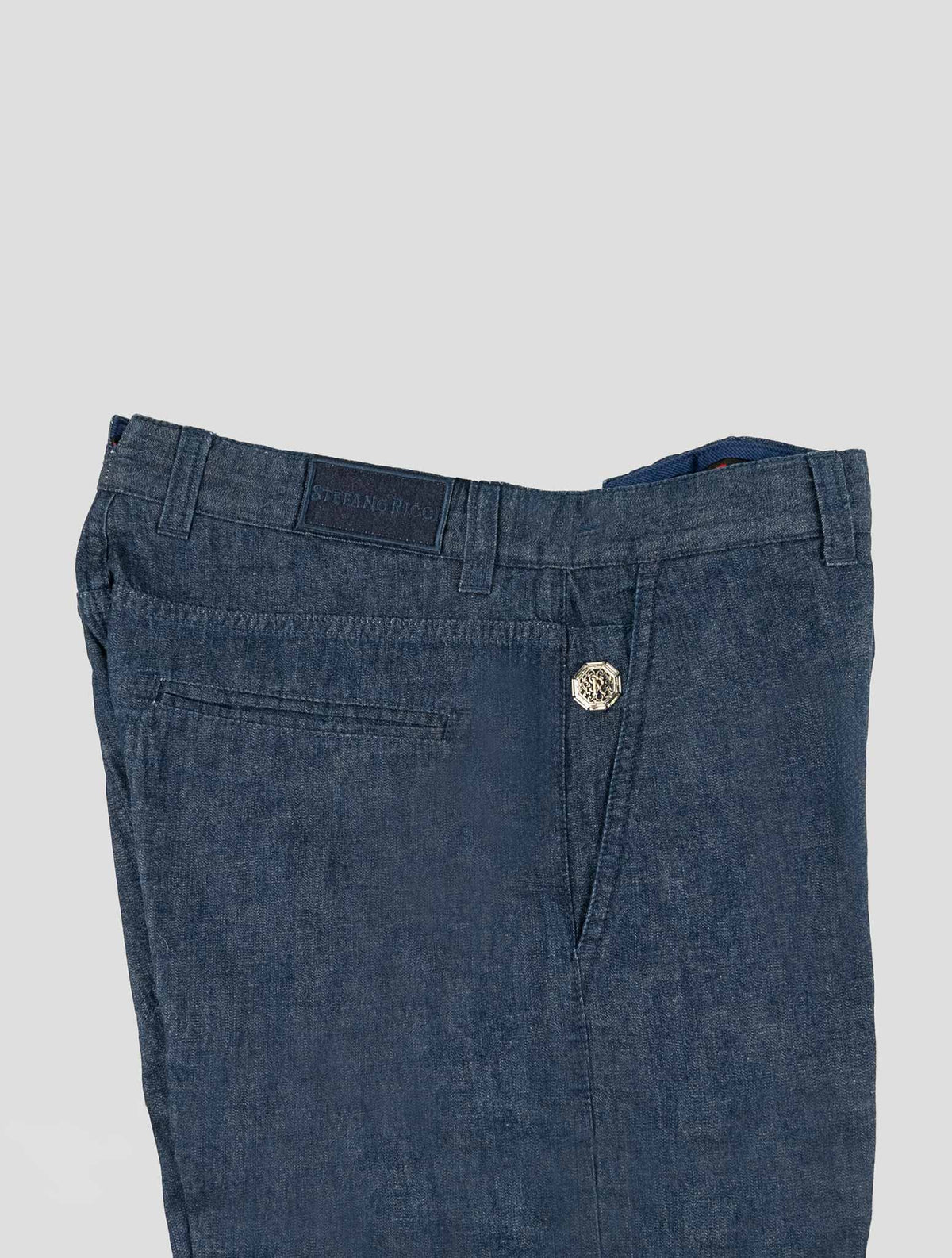 Stefano Ricci Blue Cotton Jeans 3