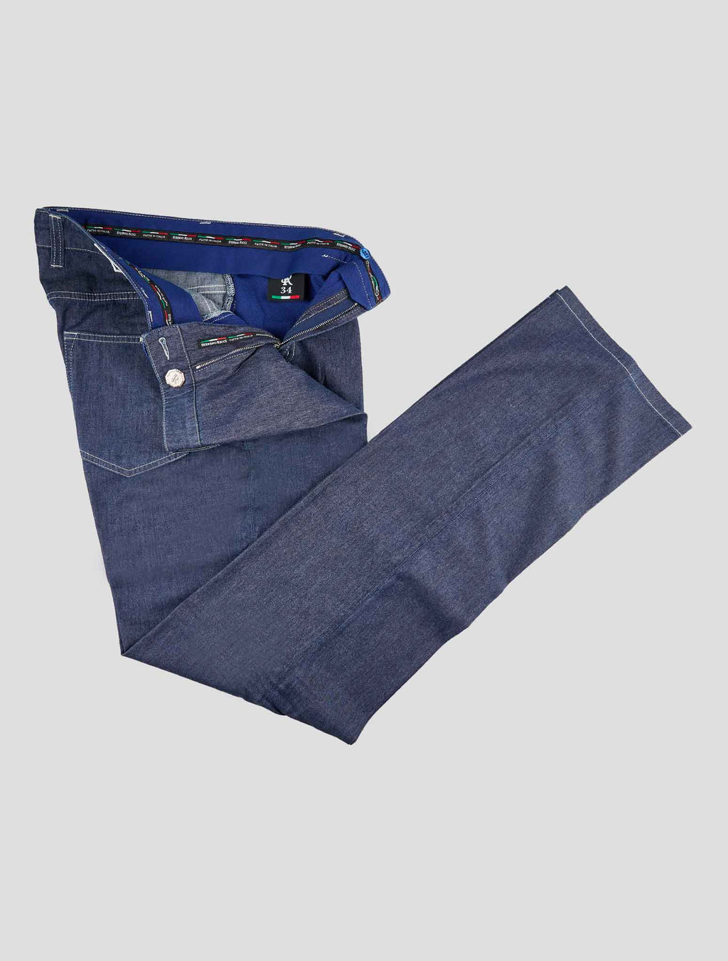 Stefano Ricci Blue Lyocell Cotton Ea  Jeans 2