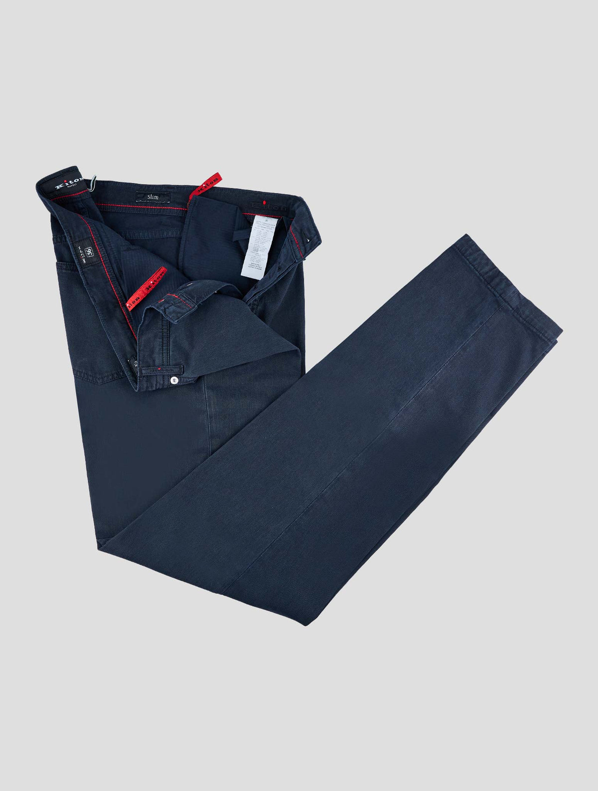 Kiton Blue Lyocell Cotton Ea Jeans 2