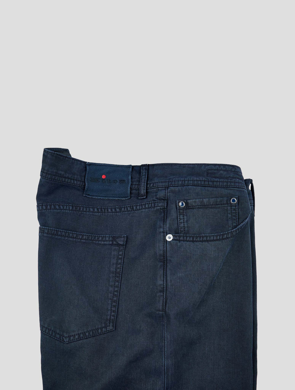 Kiton Blue Lyocell Cotton Ea Jeans 3