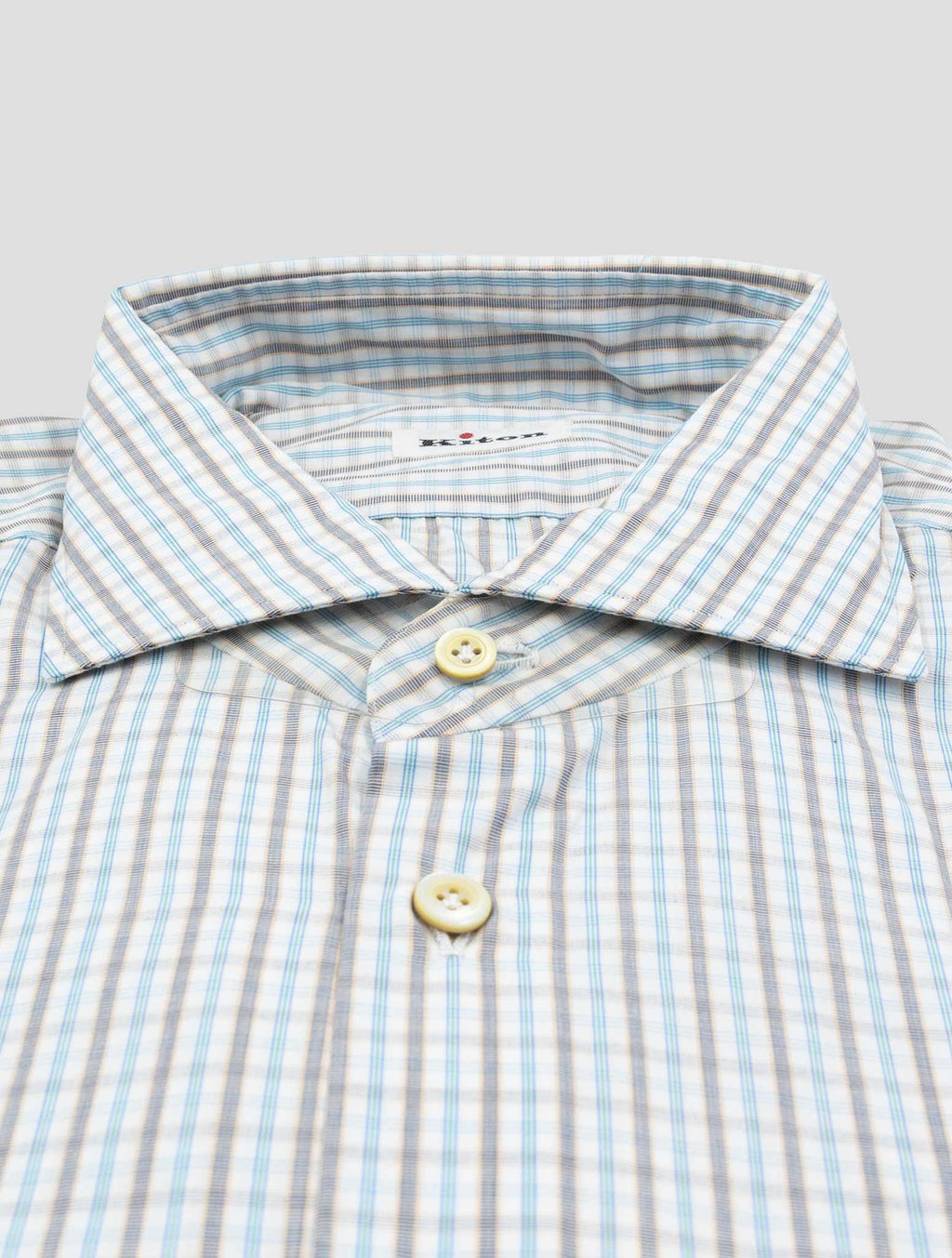 Kiton Multicolor Cotton Shirt 2