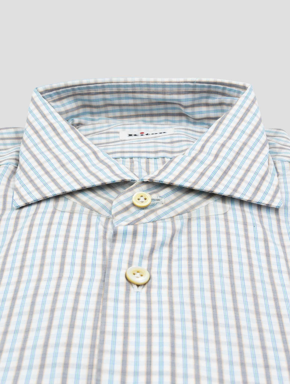 Kiton Multicolor Cotton Shirt 2