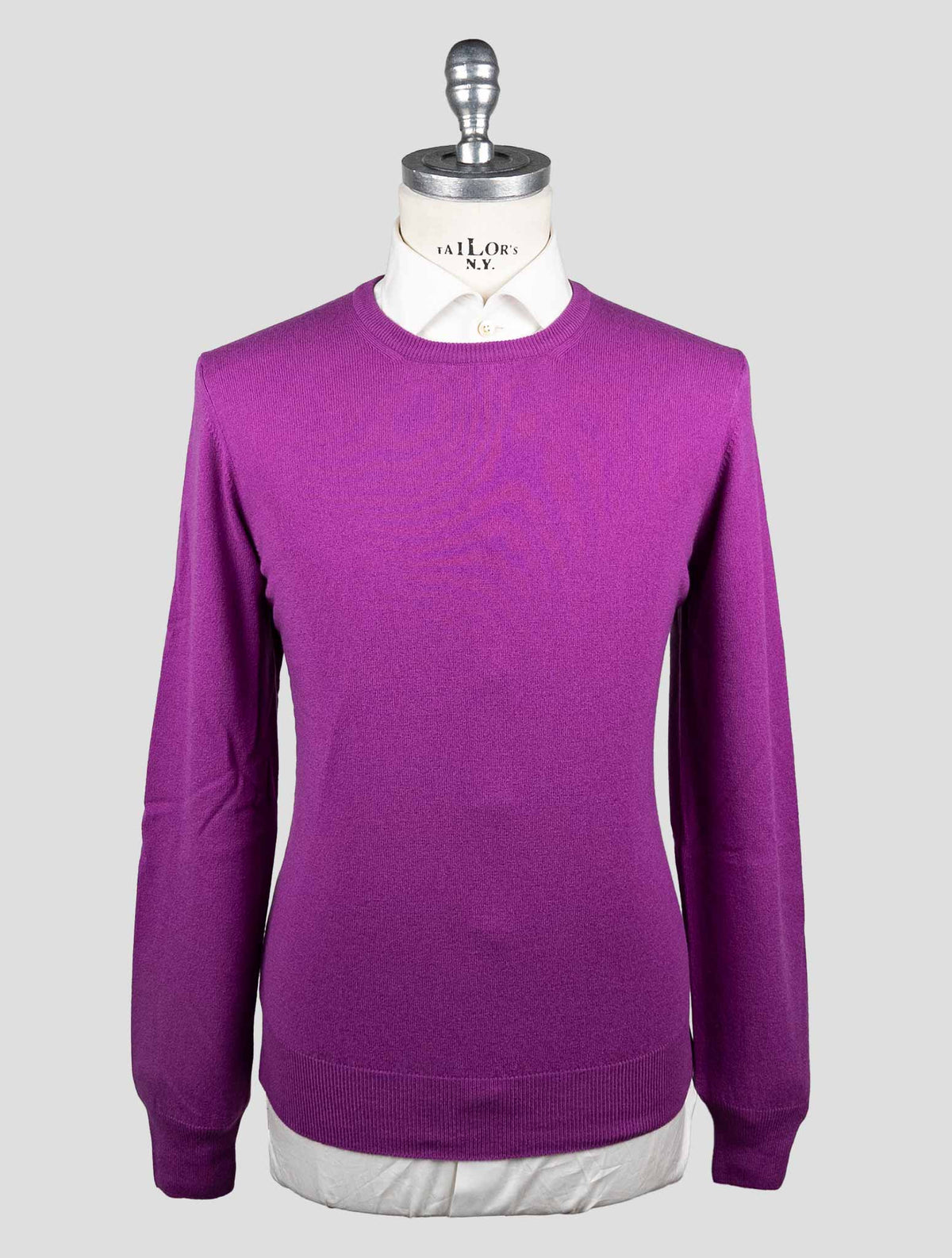 Gran Sasso Violet Virgin Wool Viscose Cashmere 1