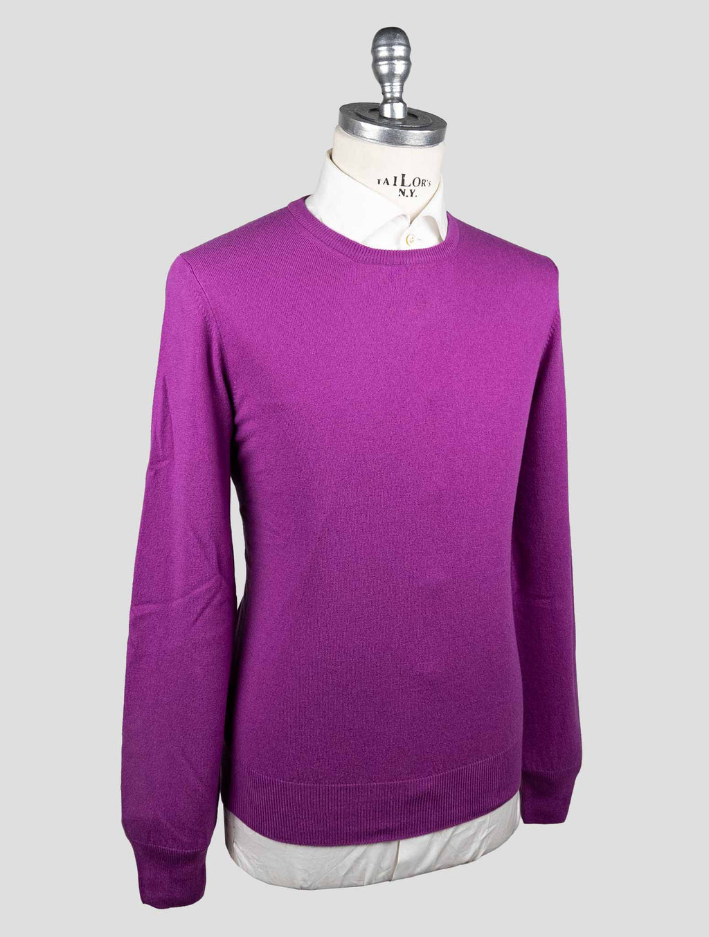 Gran Sasso Violet Virgin Wool Viscose Cashmere 2