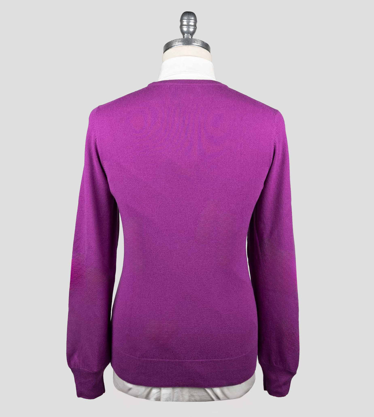 Gran Sasso Violet Virgin Wool Viscose Cashmere 3
