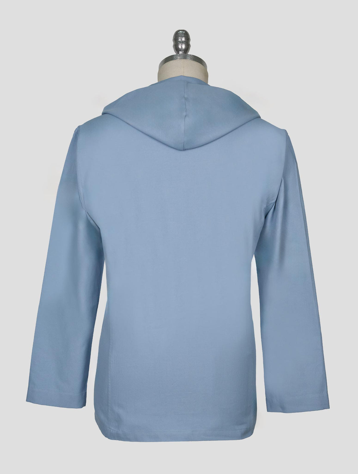 Kiton Light Blue Cotton Overshirt Luca 3