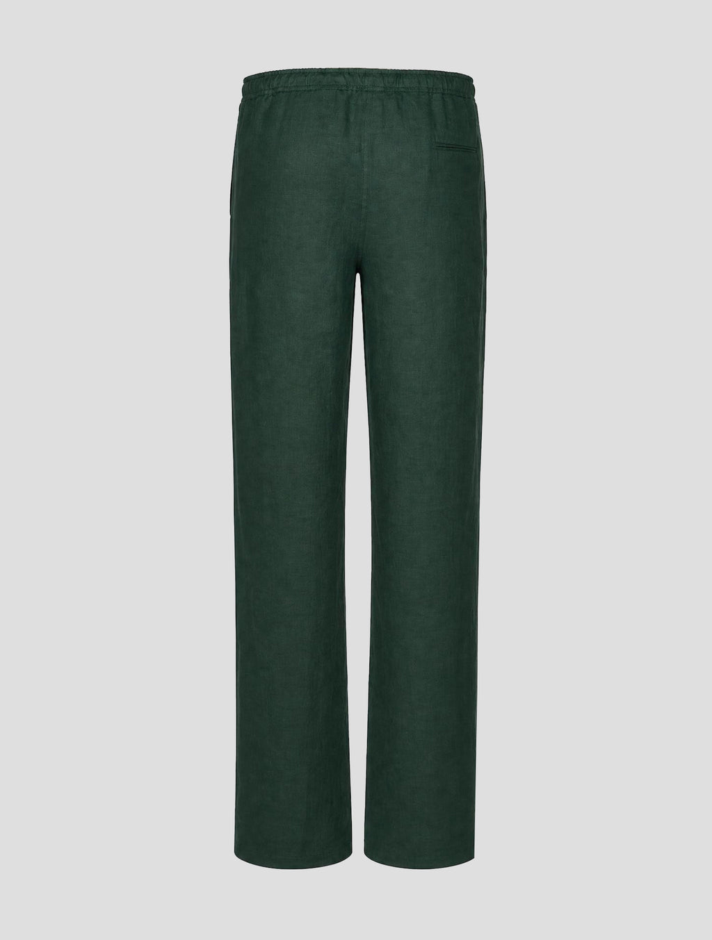 Kiton Green Linen Pants 3
