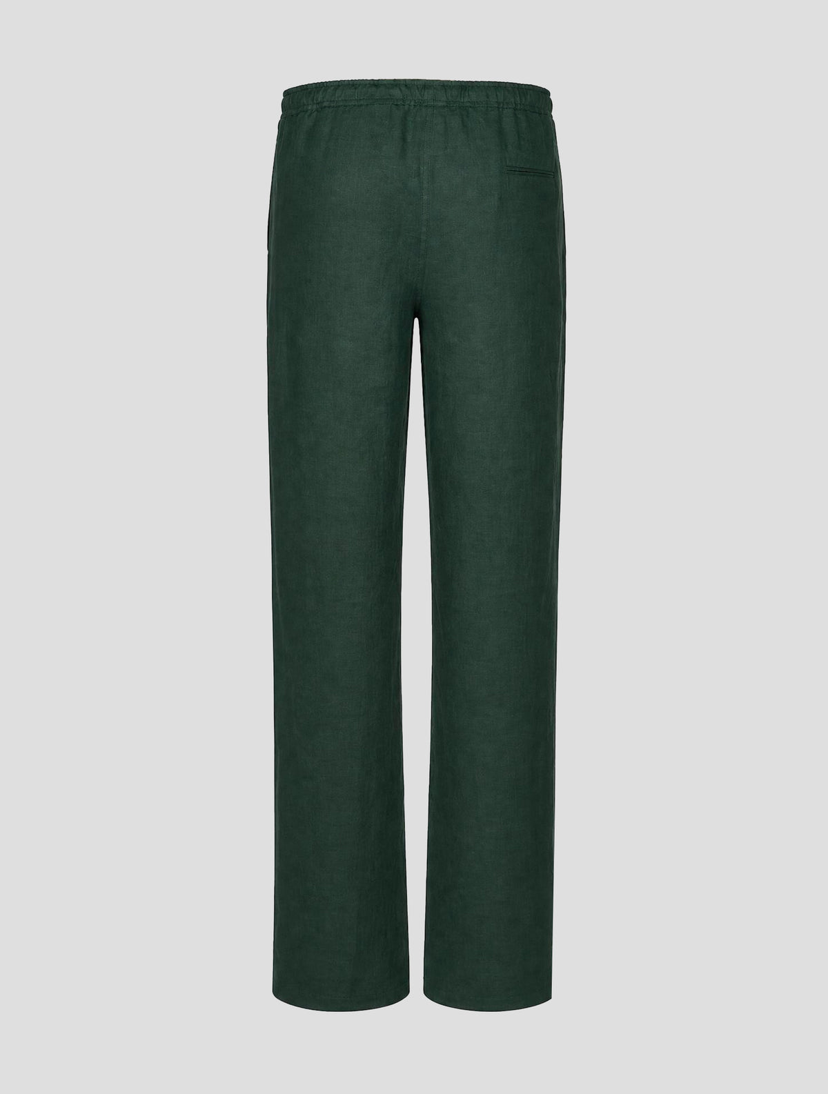 Kiton Green Linen Pants 3