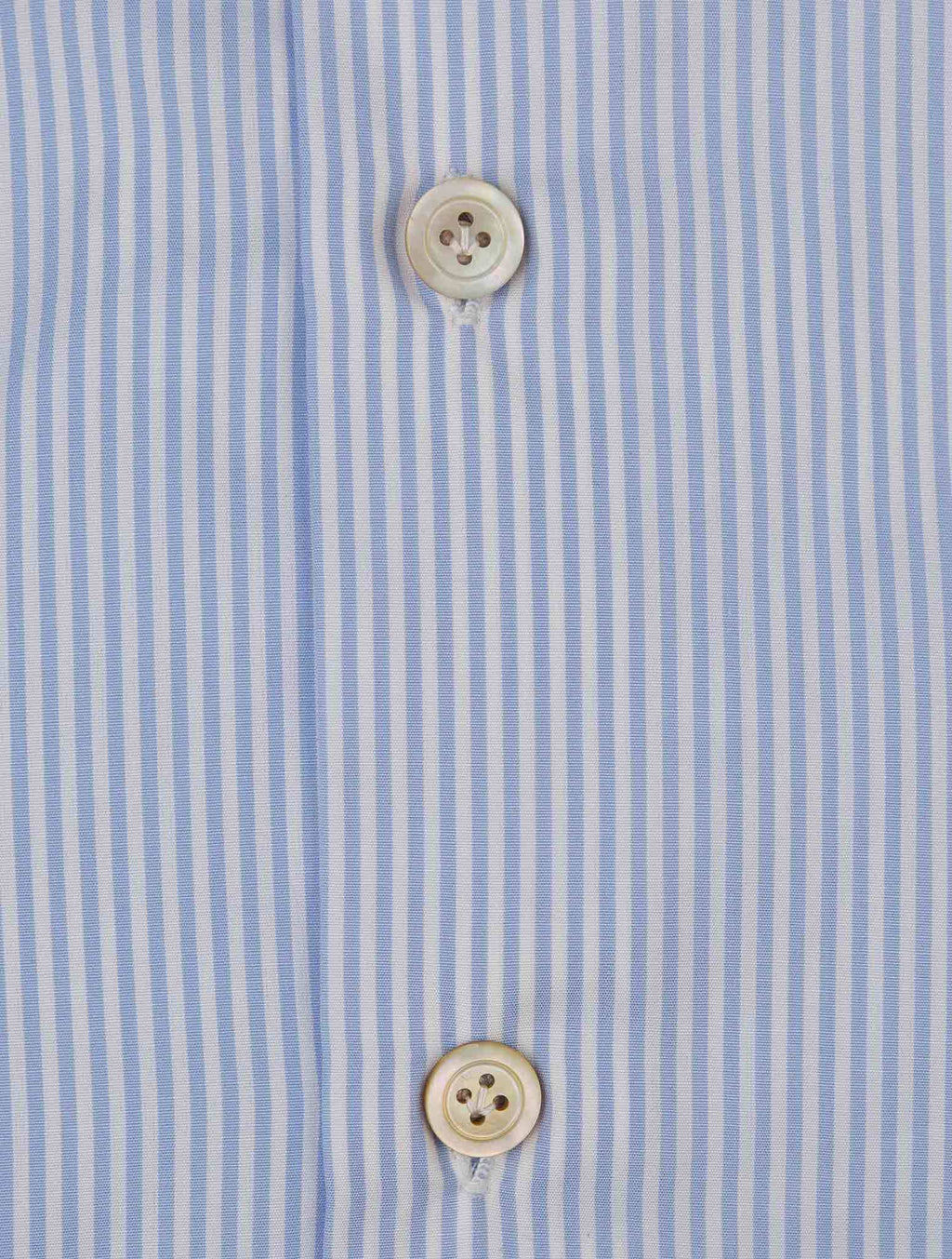 Kiton Light Blue White Cotton Shirt 4