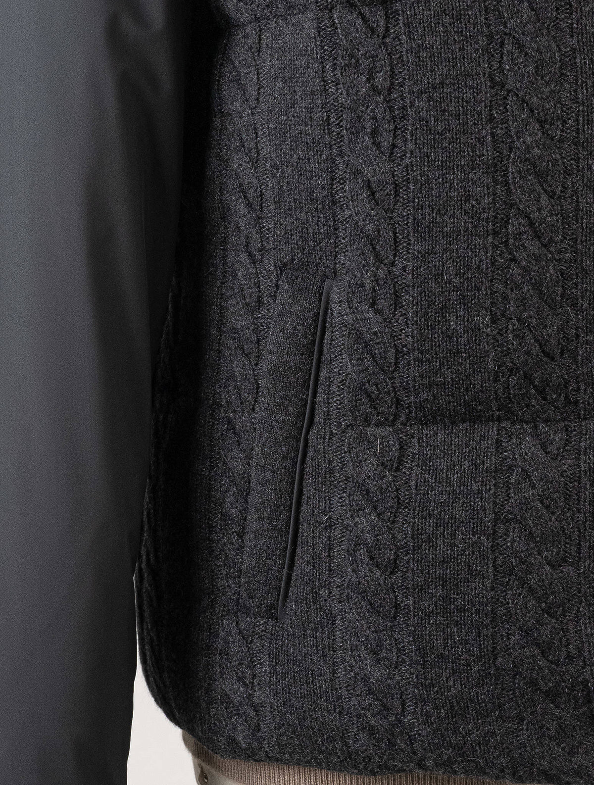 Cesare Attolini Gray Cashmere Pl Coat 5