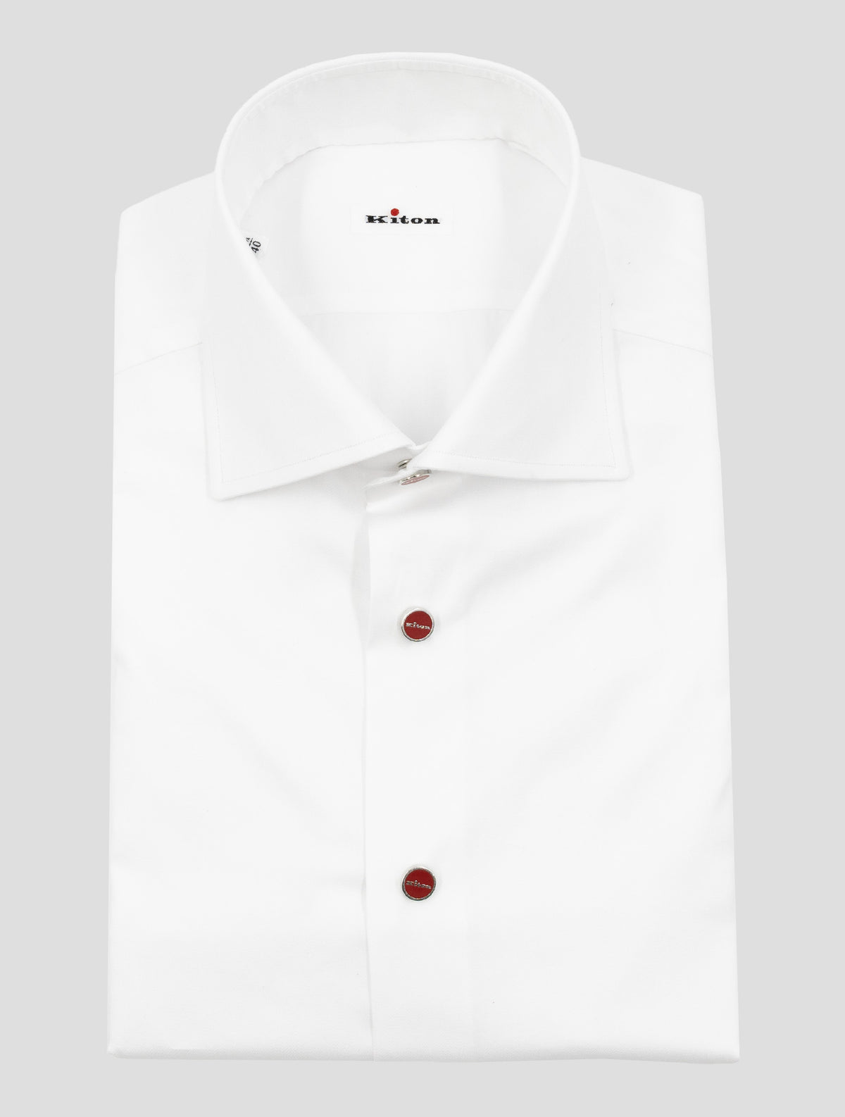 Kiton White Cotton Shirt 1