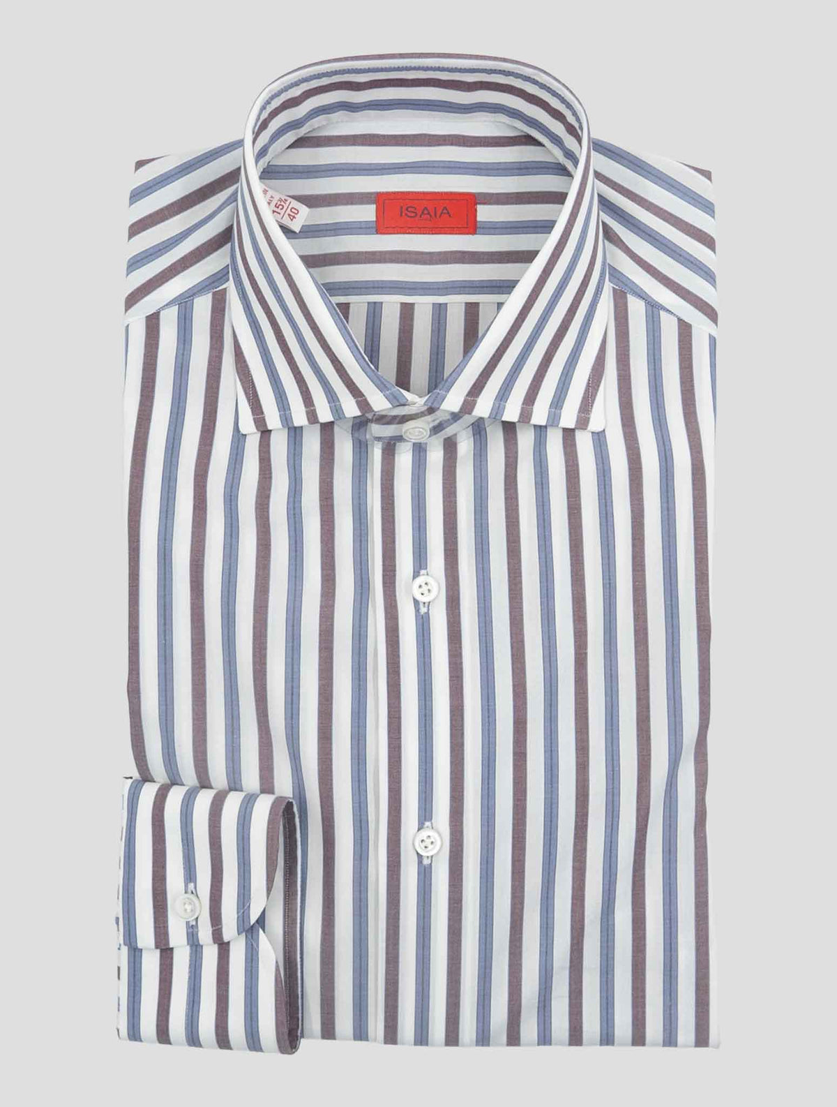 Isaia Multicolor Cotton Shirt 1