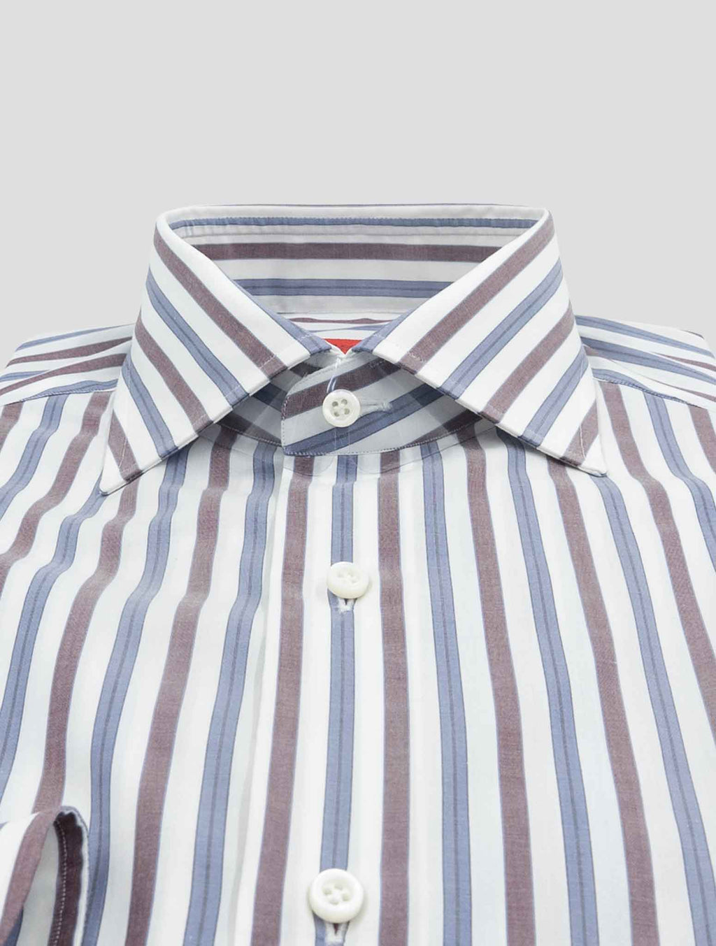 Isaia Multicolor Cotton Shirt 2