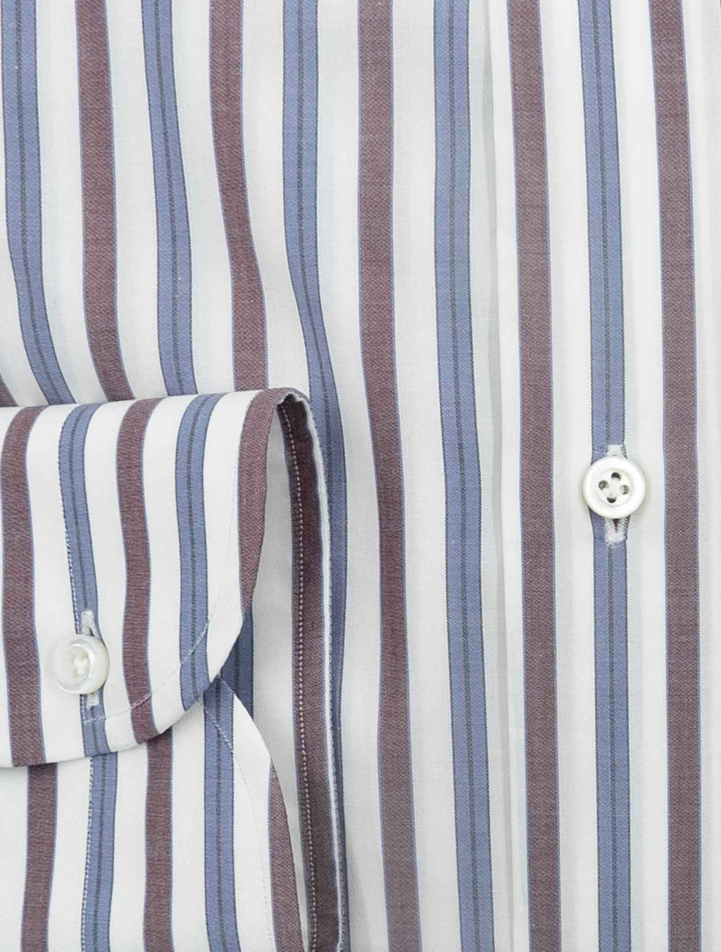 Isaia Multicolor Cotton Shirt 3