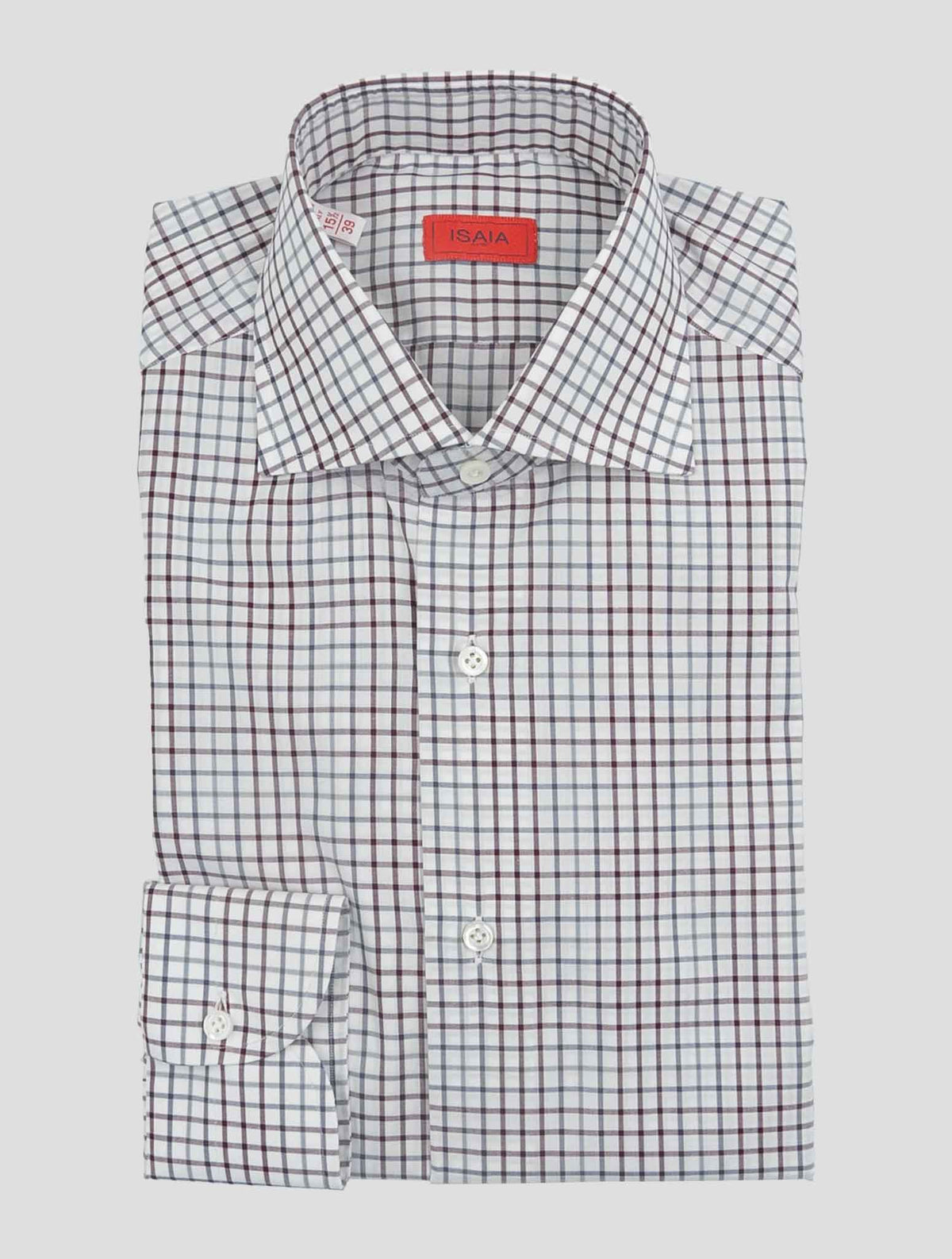 Isaia Multicolor Cotton Shirt 1