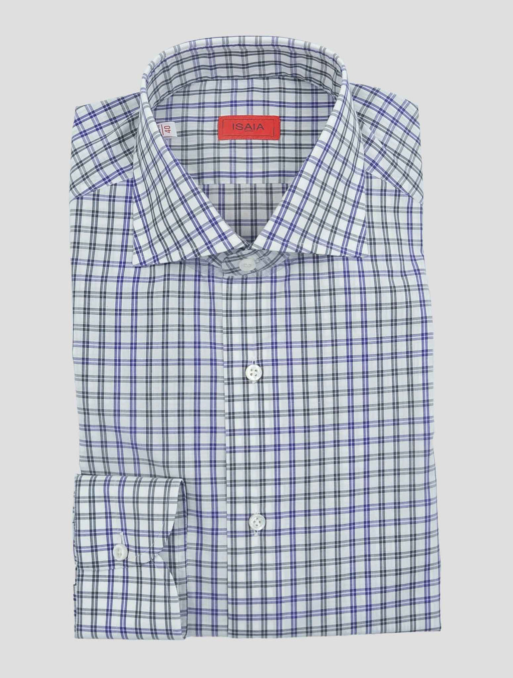 Isaia Multicolor Cotton Shirt 1