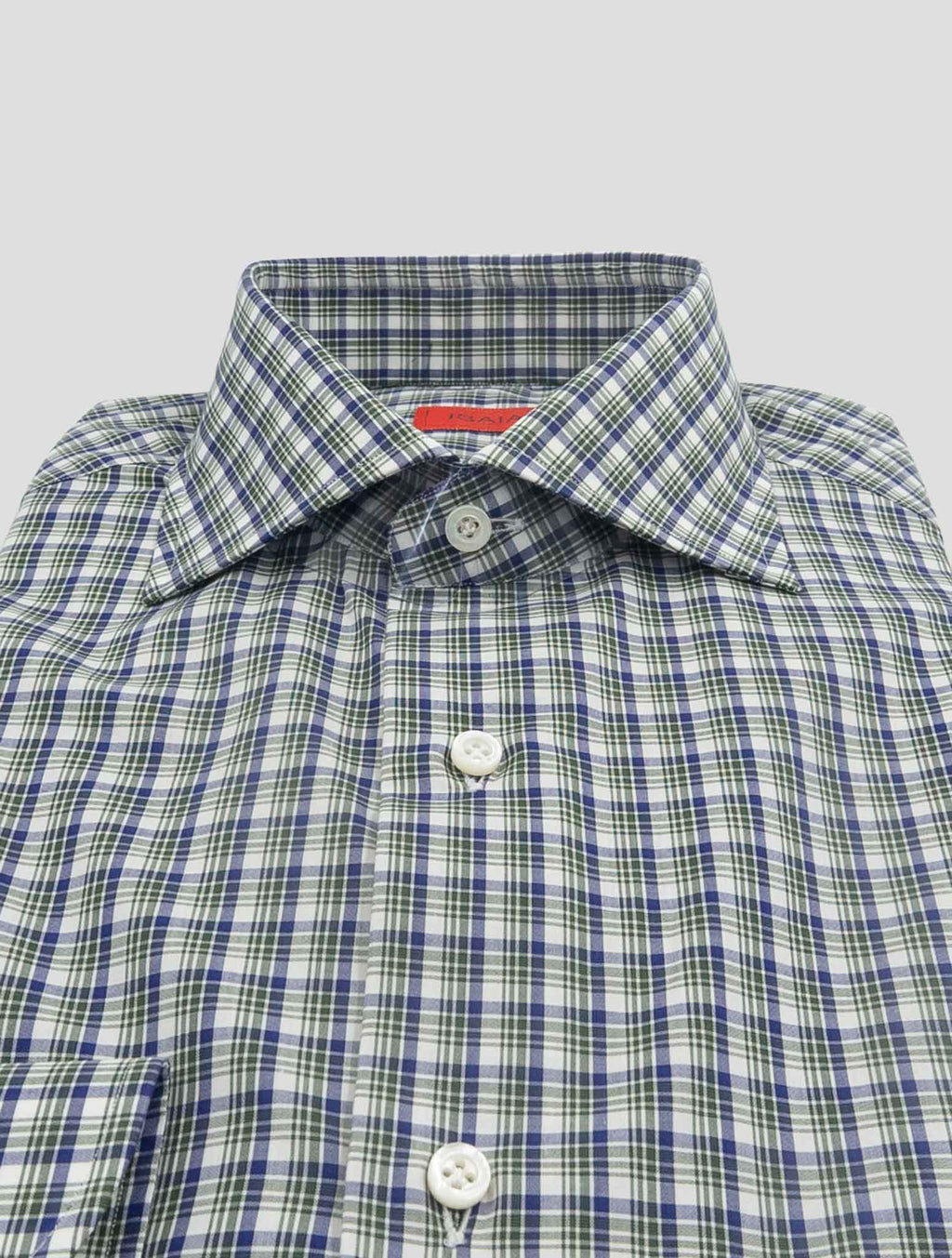 Isaia Multicolor Cotton Shirt 2