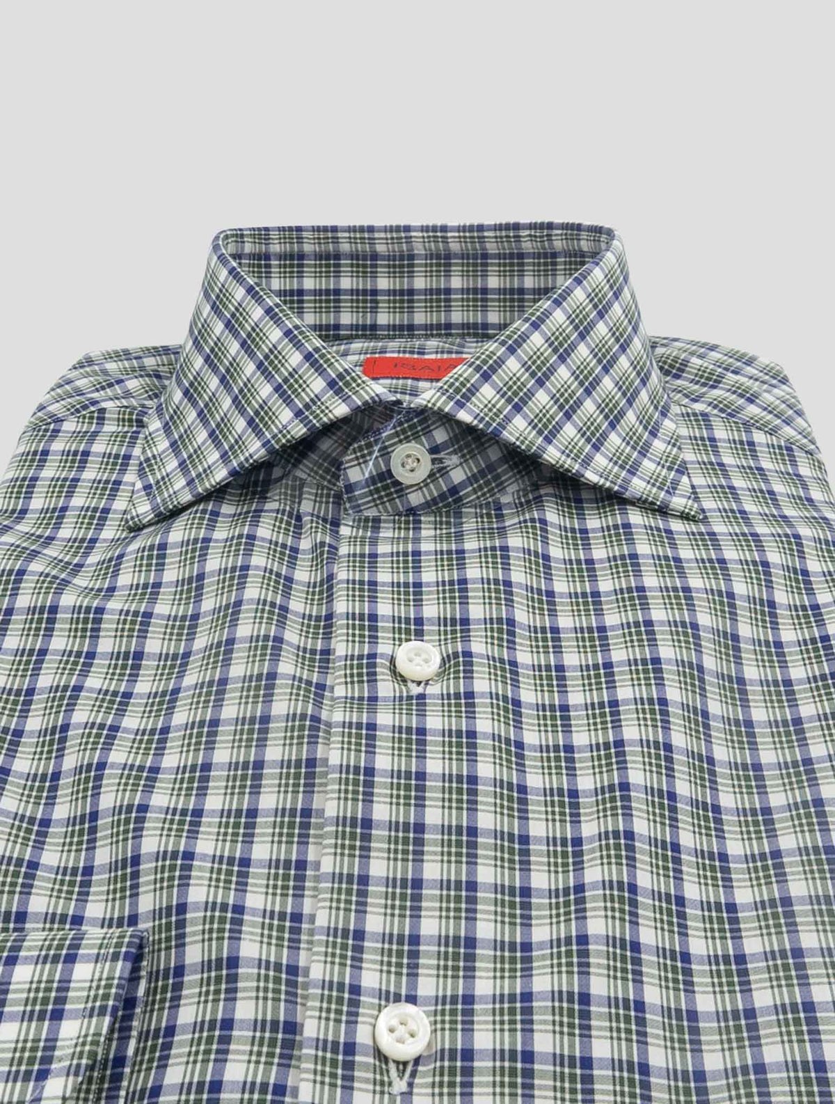 Isaia Multicolor Cotton Shirt 2