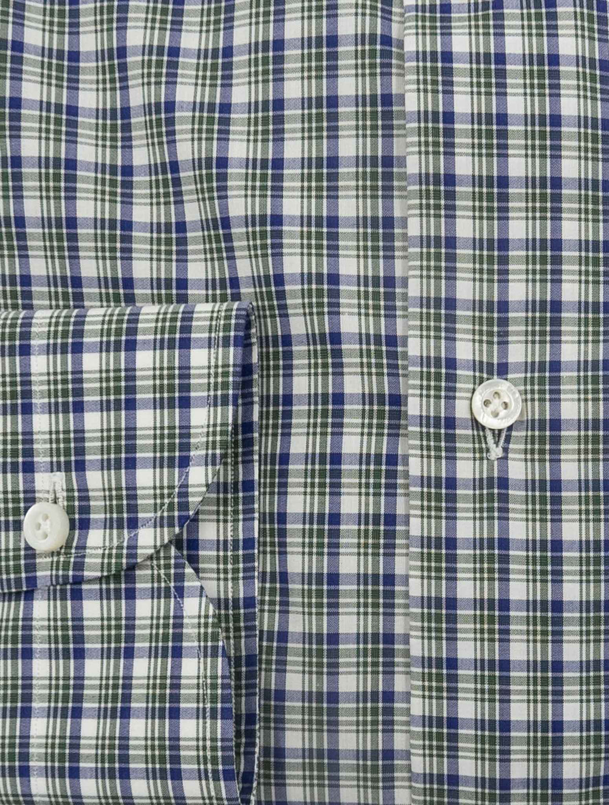 Isaia Multicolor Cotton Shirt 3