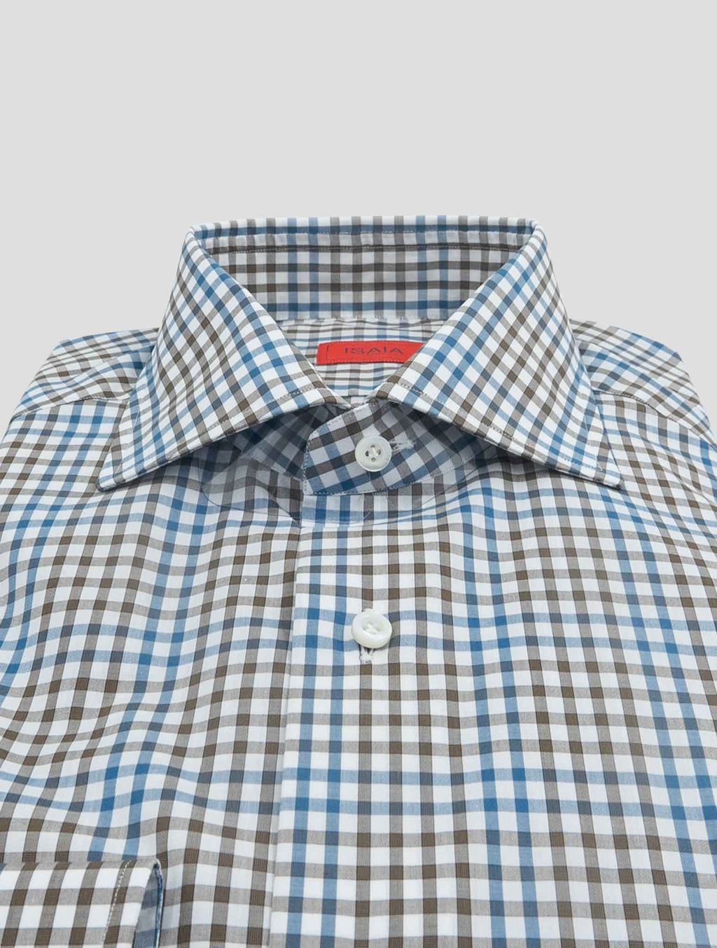 Isaia Multicolor Cotton Shirt 2