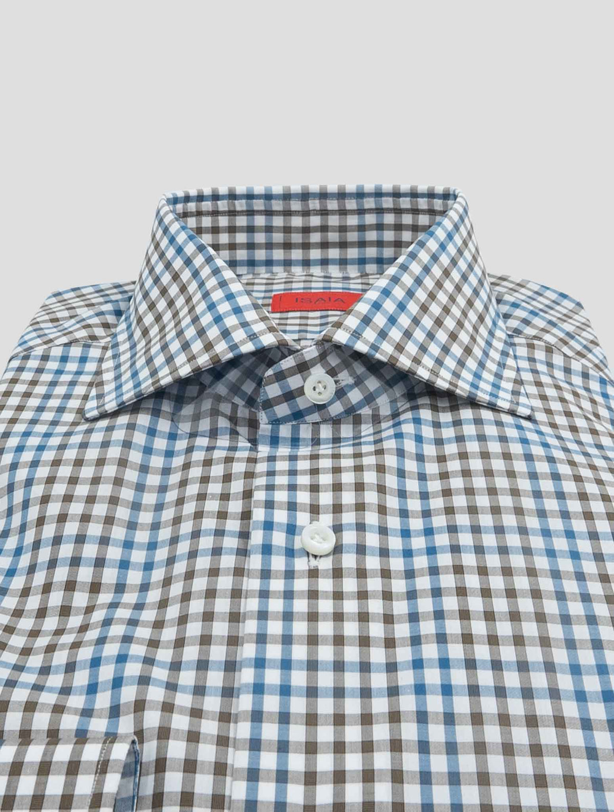 Isaia Multicolor Cotton Shirt 2