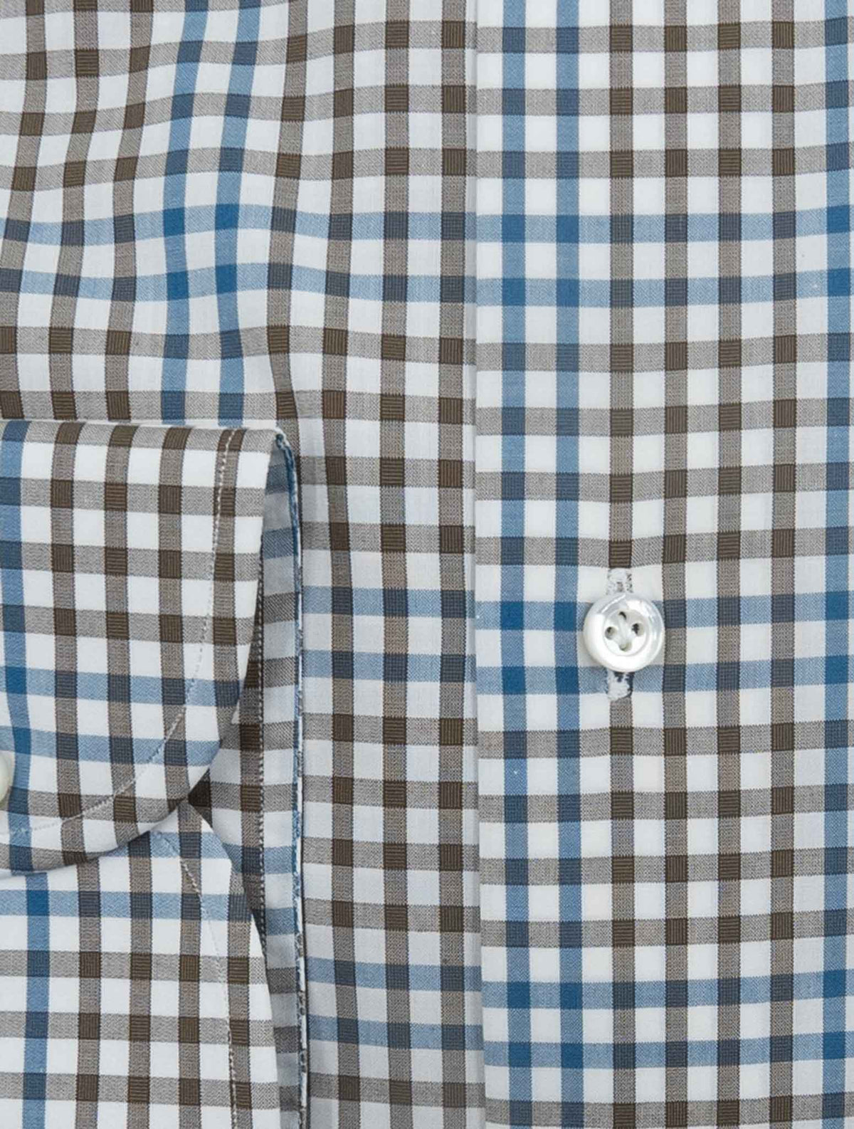 Isaia Multicolor Cotton Shirt 3
