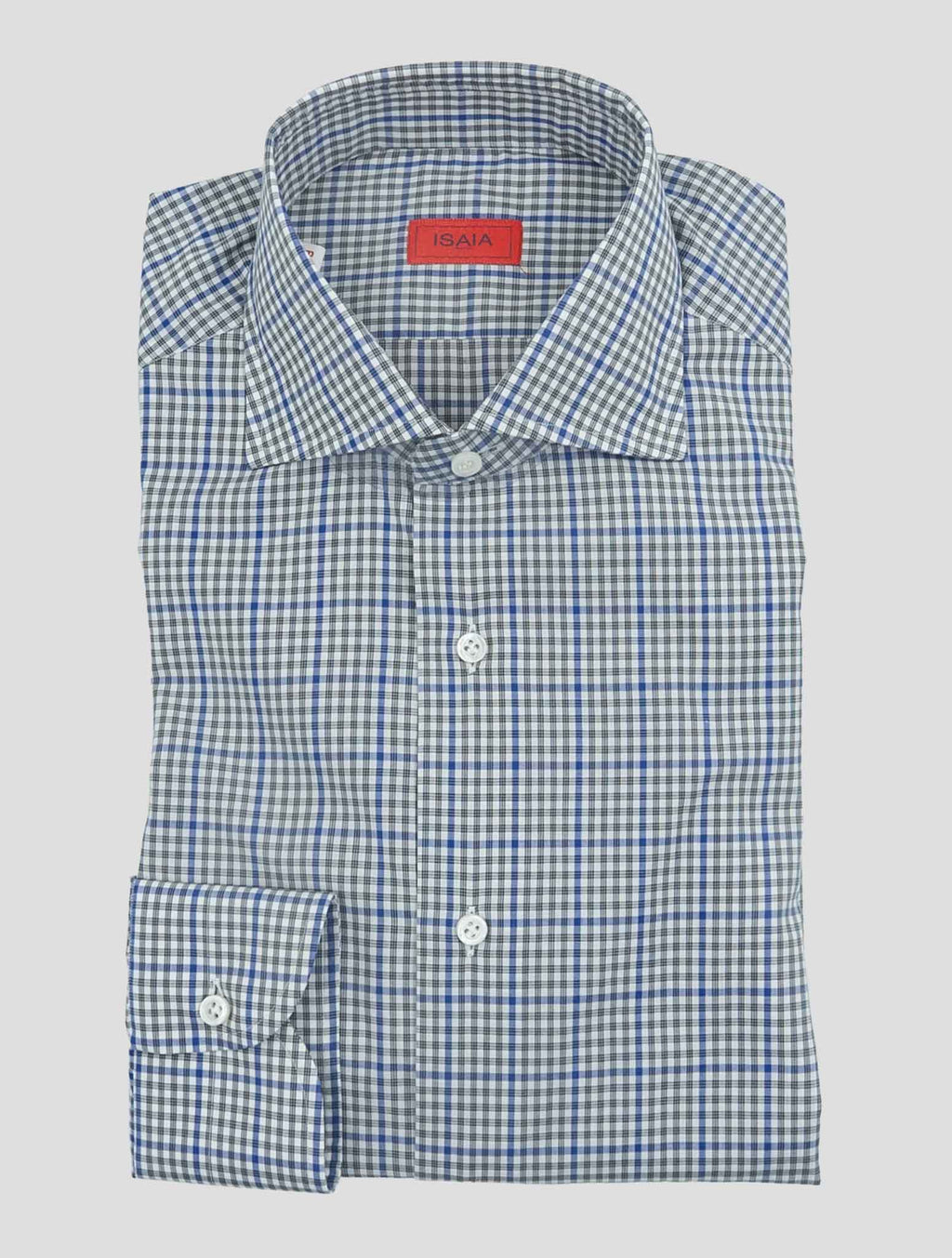 Isaia Multicolor Cotton Shirt 1