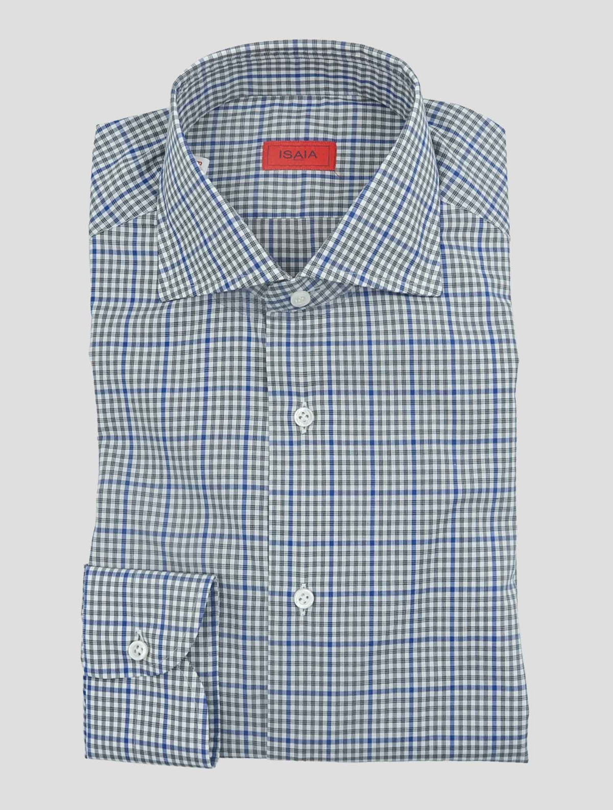 Isaia Multicolor Cotton Shirt 1