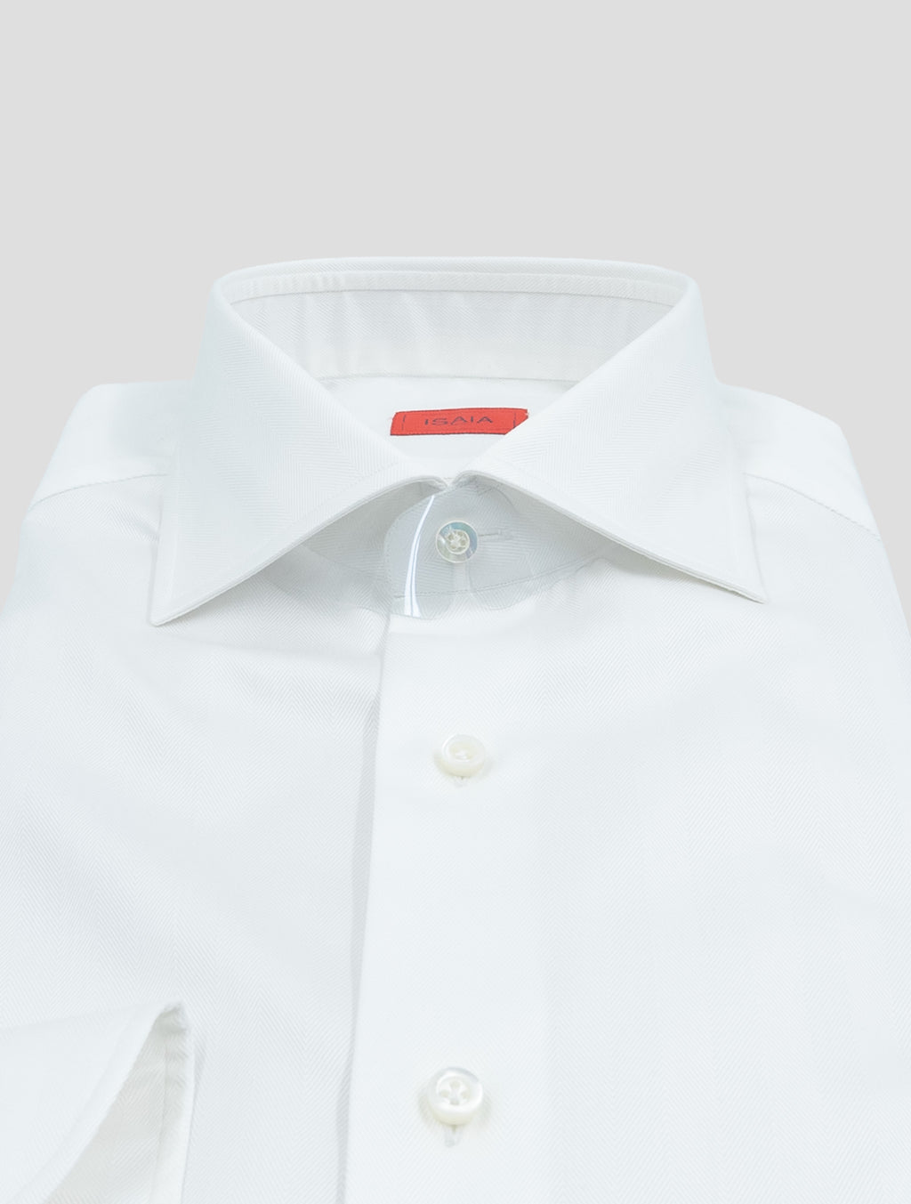 Isaia  White Cotton Shirt 2